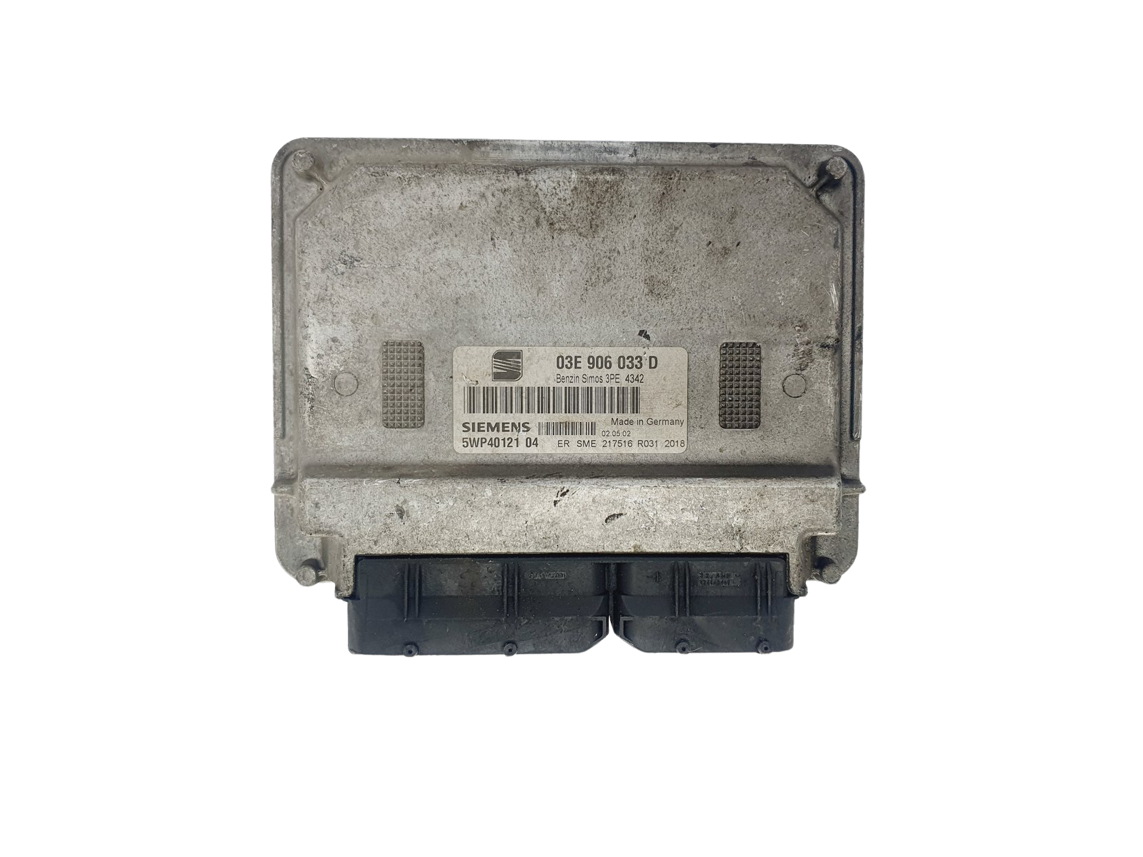 Controller 03E906033D 5WP40121 04 Seat Siemens 42767 main product photo
