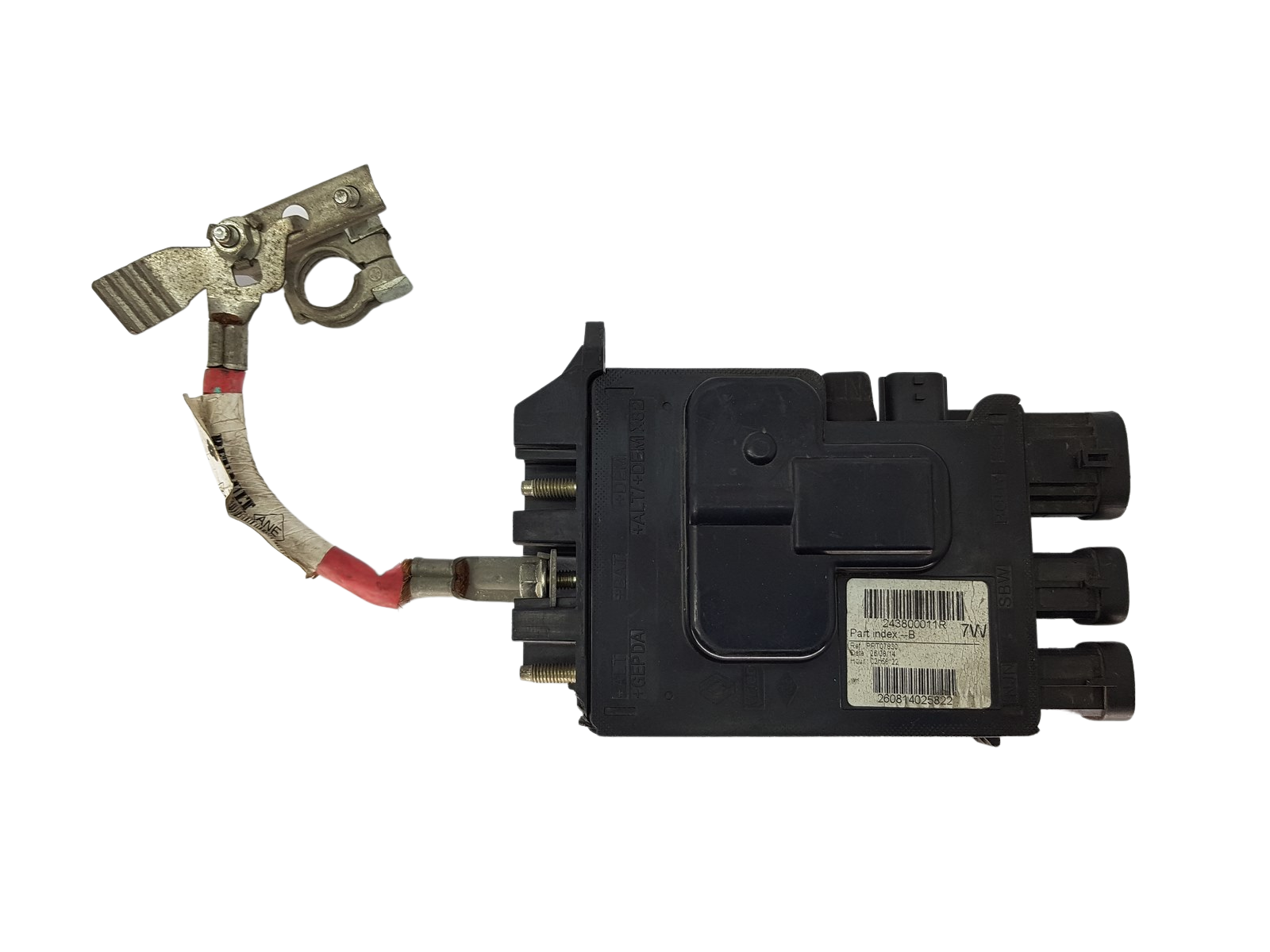 Controller BDU Renault 243800011R PRT07830 243860001R Valeo 20645 main product photo