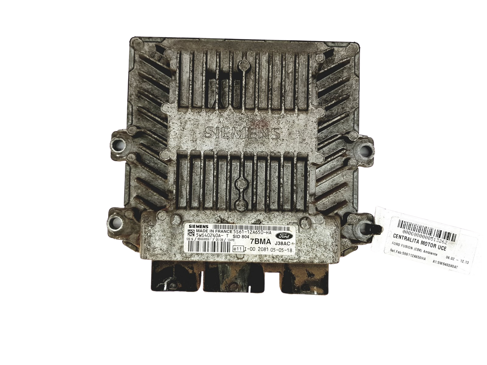 Engine Controller 5WS40240A-T 5S61-12A650-HA Ford Siemens 24425 main product photo