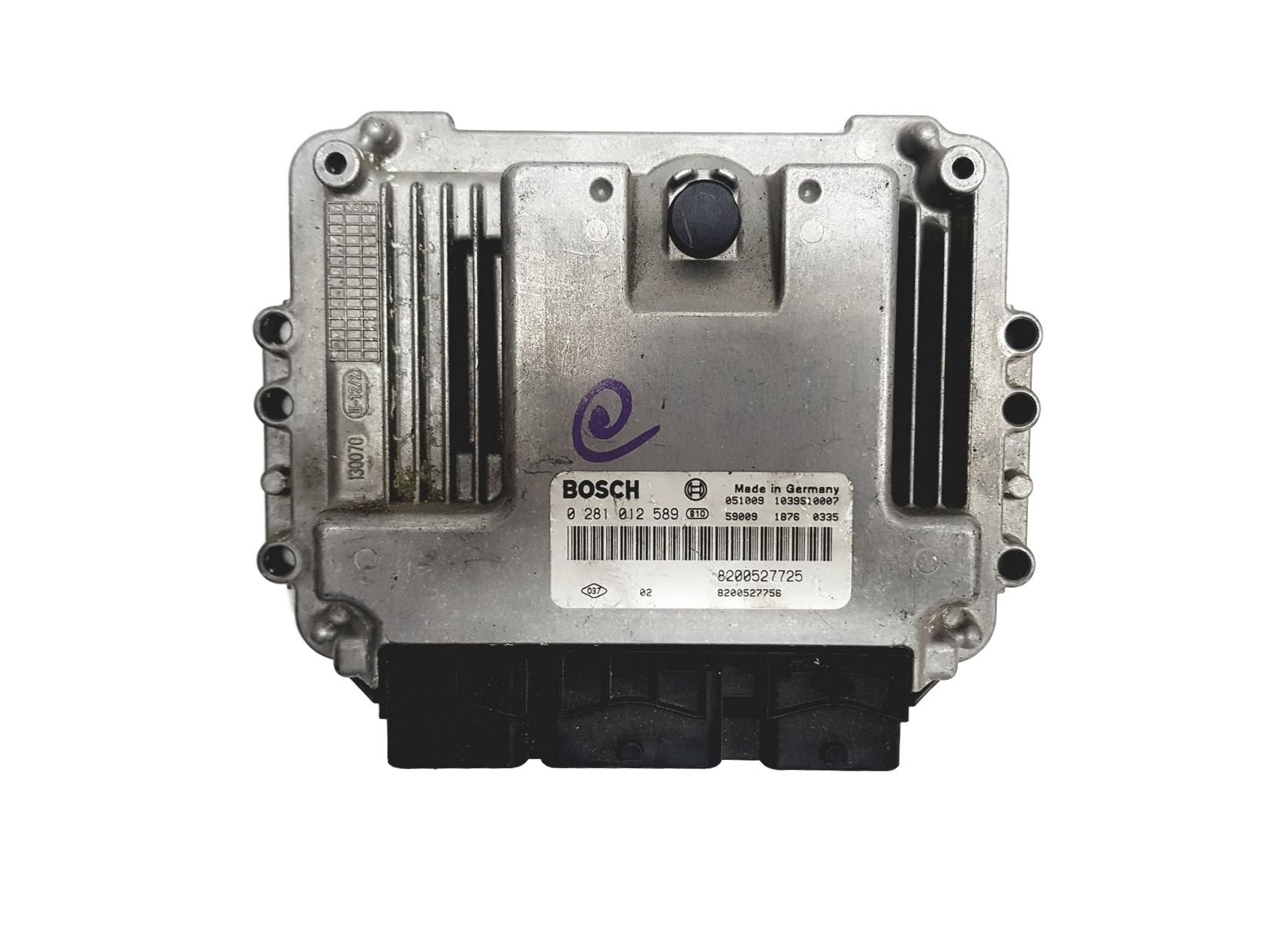 Controller 0281012589 8200527725 8200527756 Renault Bosch 12368 main product photo