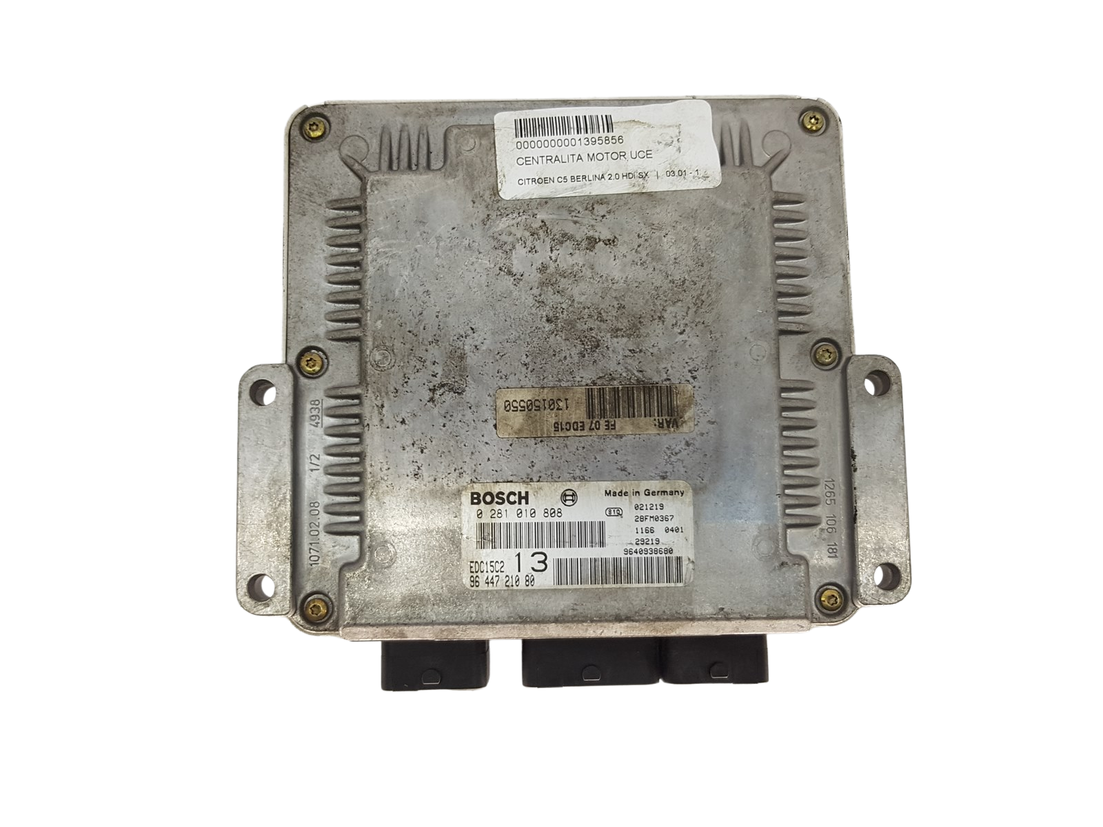 Controller 0281010808 9644721080 28FM0367 PSA Bosch 3775 main product photo