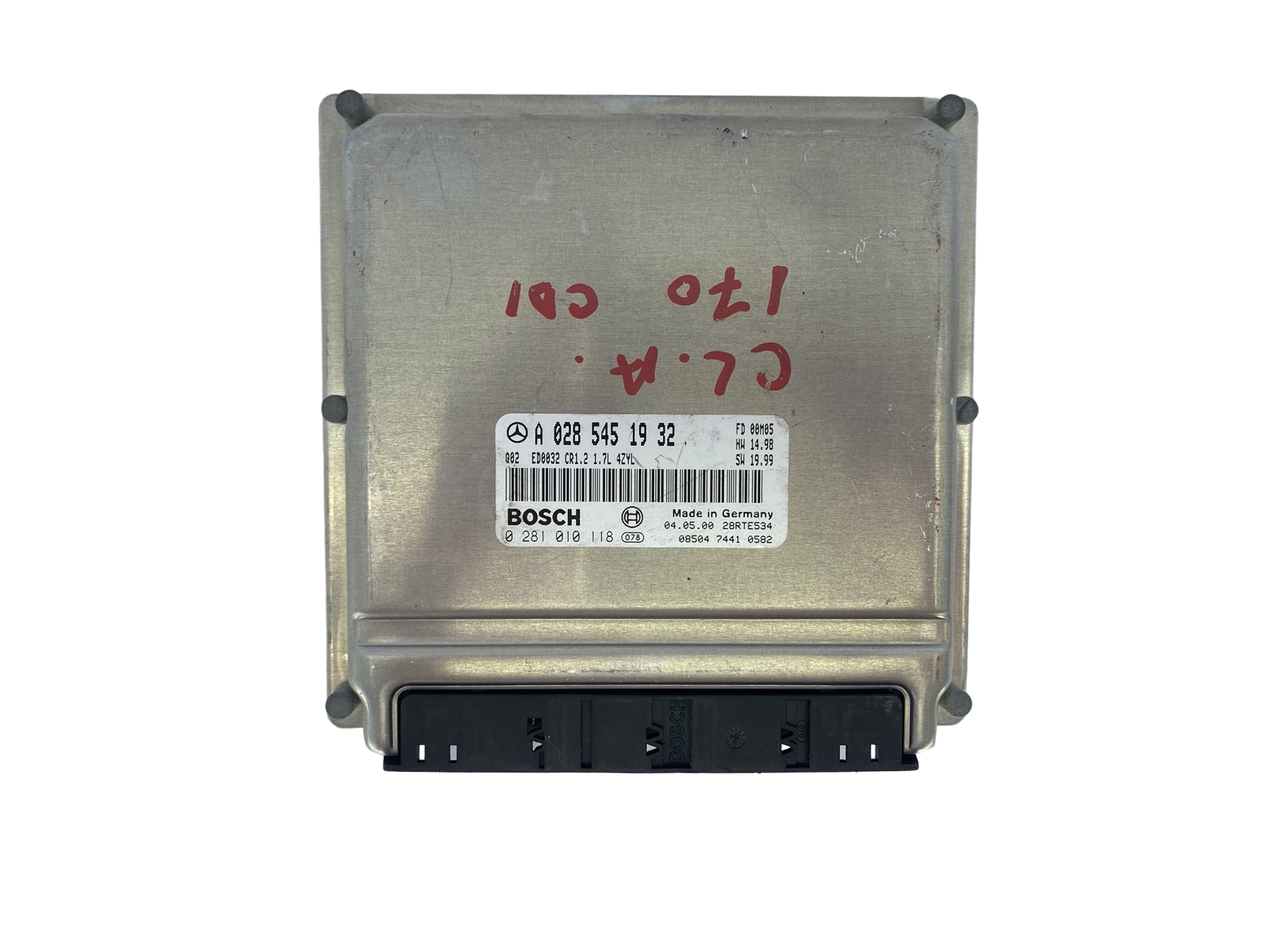 Controller A0285451932 0281010118 Mercedes Bosch 52202 main product photo