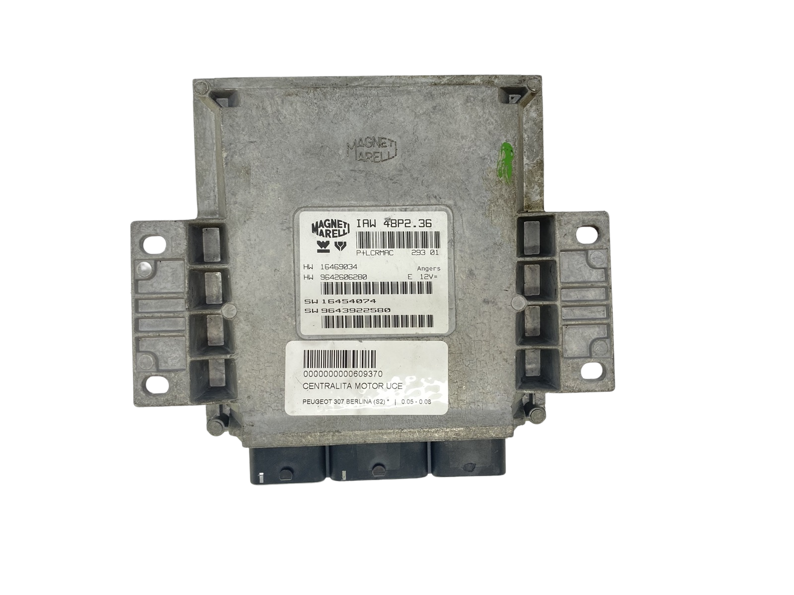 Controller 9642606280 9643922580 IAW48P2.36 PSA Magneti Marelli 59897 main product photo