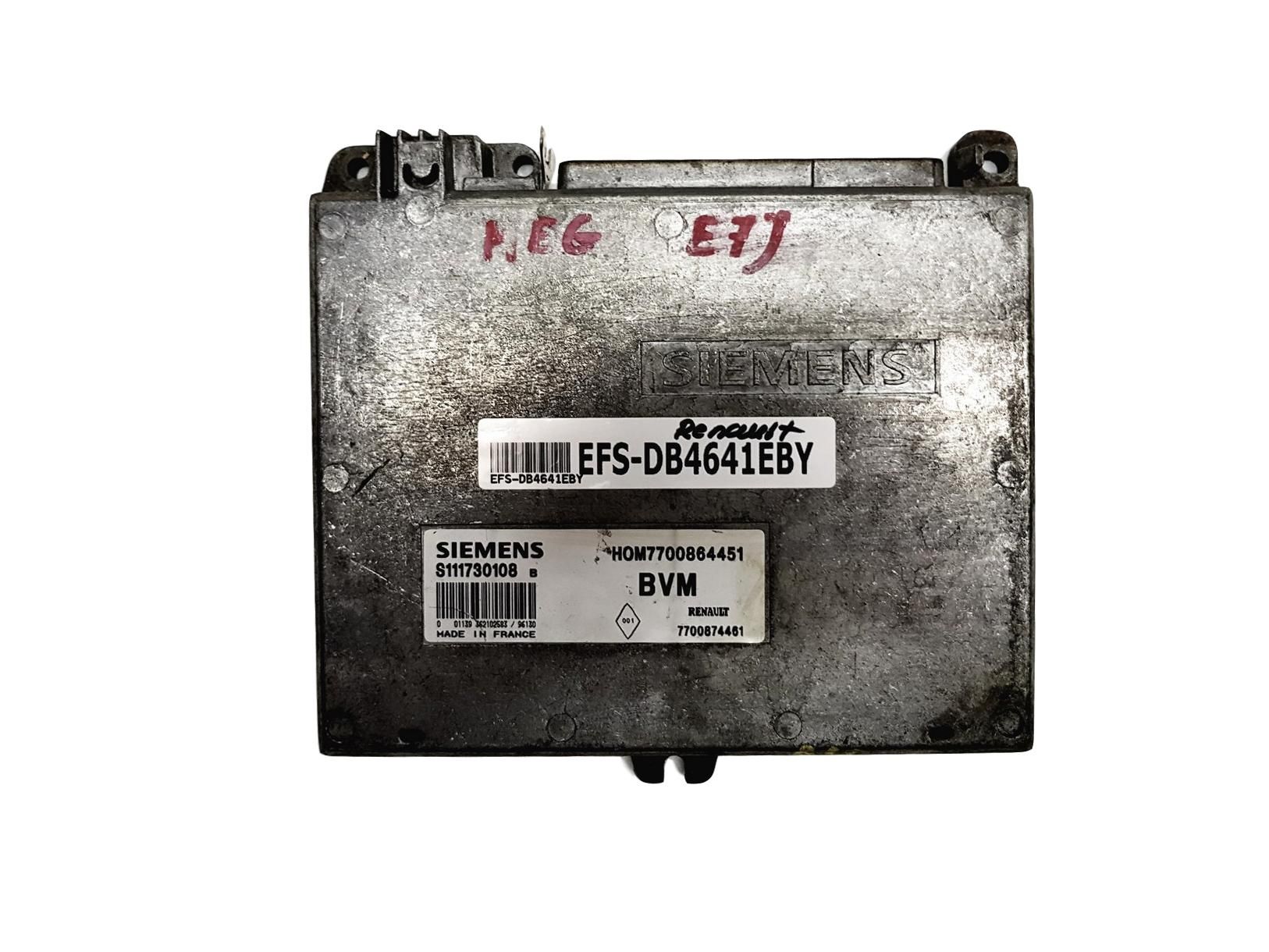 Controller S111730108B 7700864451 7700874461 Renault Siemens 4641 main product photo