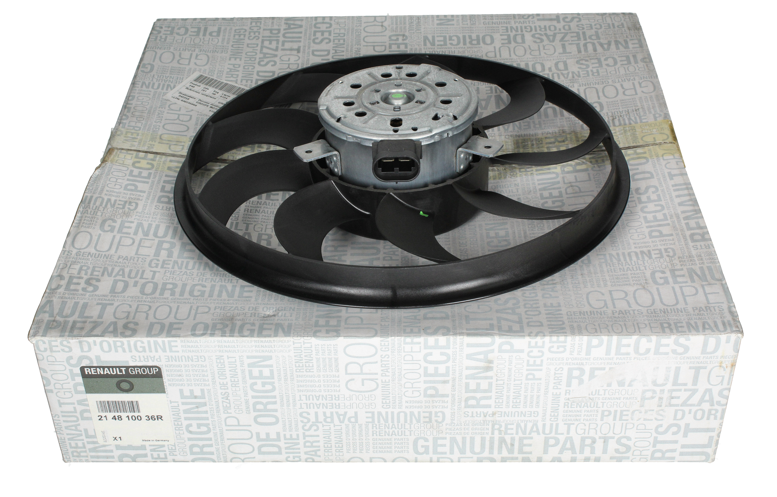 Radiator Fan Motor Original Renault Laguna 3 214810036R main product photo