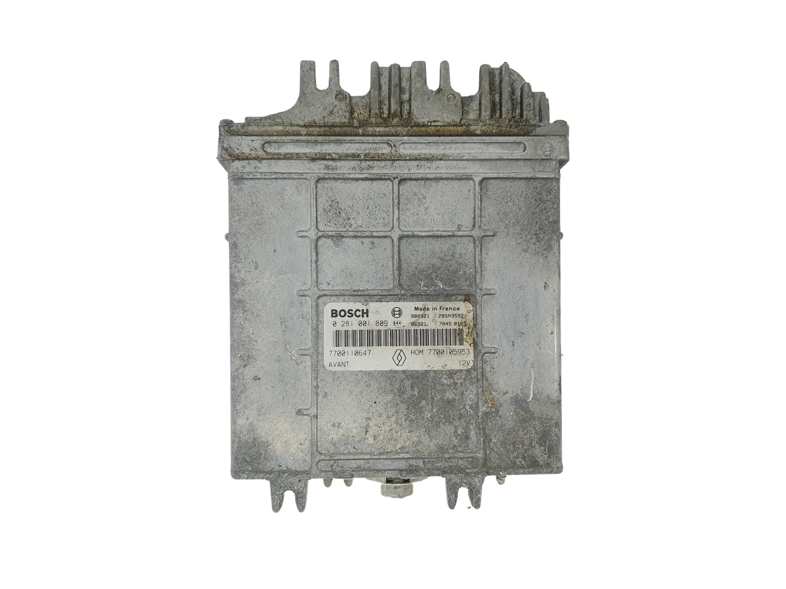 Controller 0281001809 7700110647 7700105953 Renault Bosch 40891 main product photo