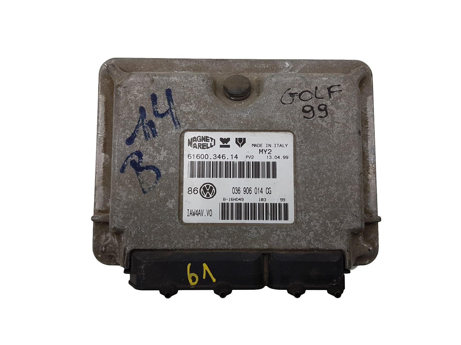 Engine Controller 036906014CG IAW4AV.V0 VW main product photo