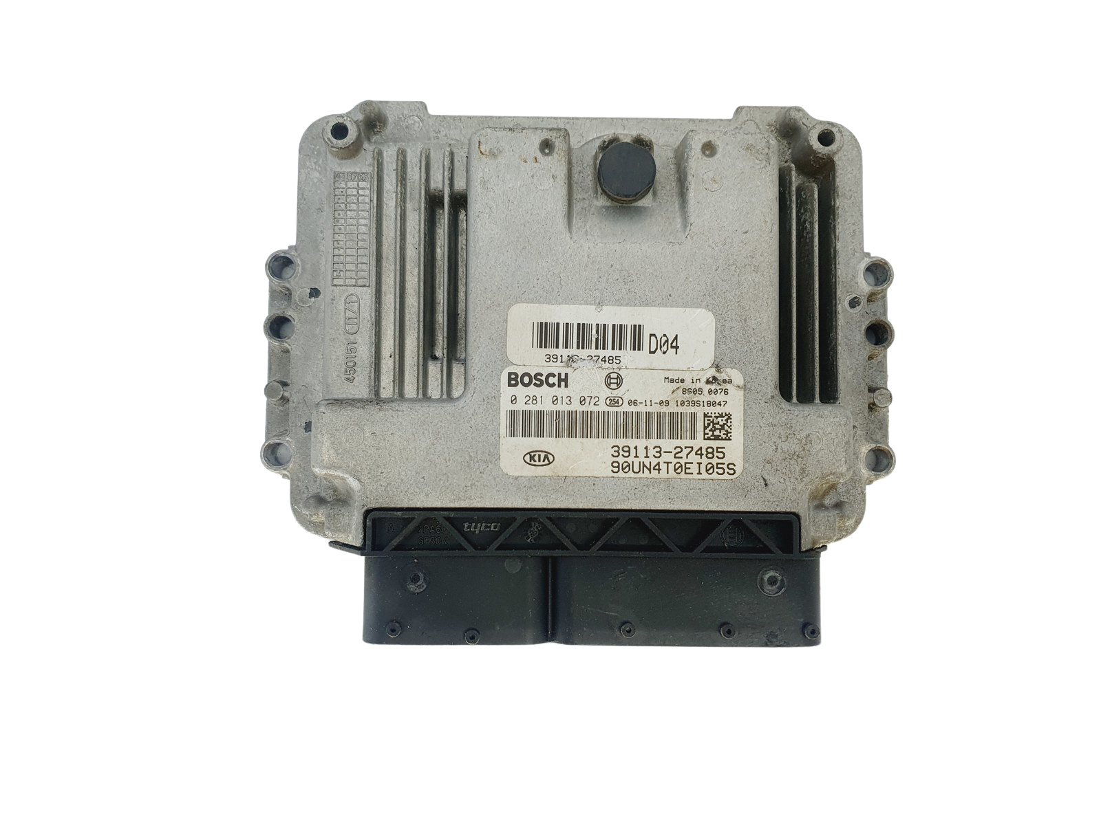 Controller 0281013072 39113-27485 90UN4T0EI05S KIA Bosch 39512 main product photo