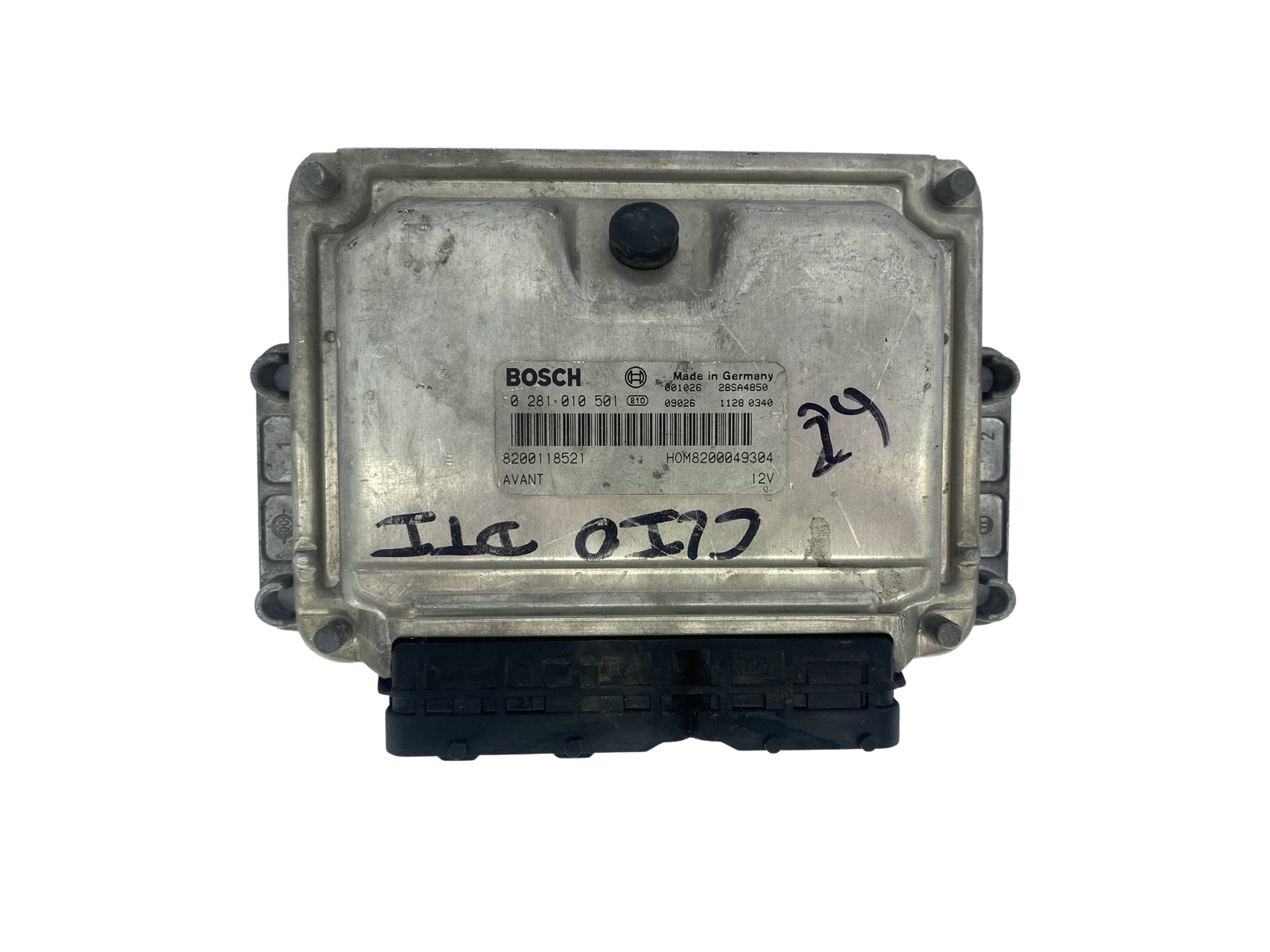 Controller 0281010501 8200118521 8200049304 Renault Bosch 51872 main product photo