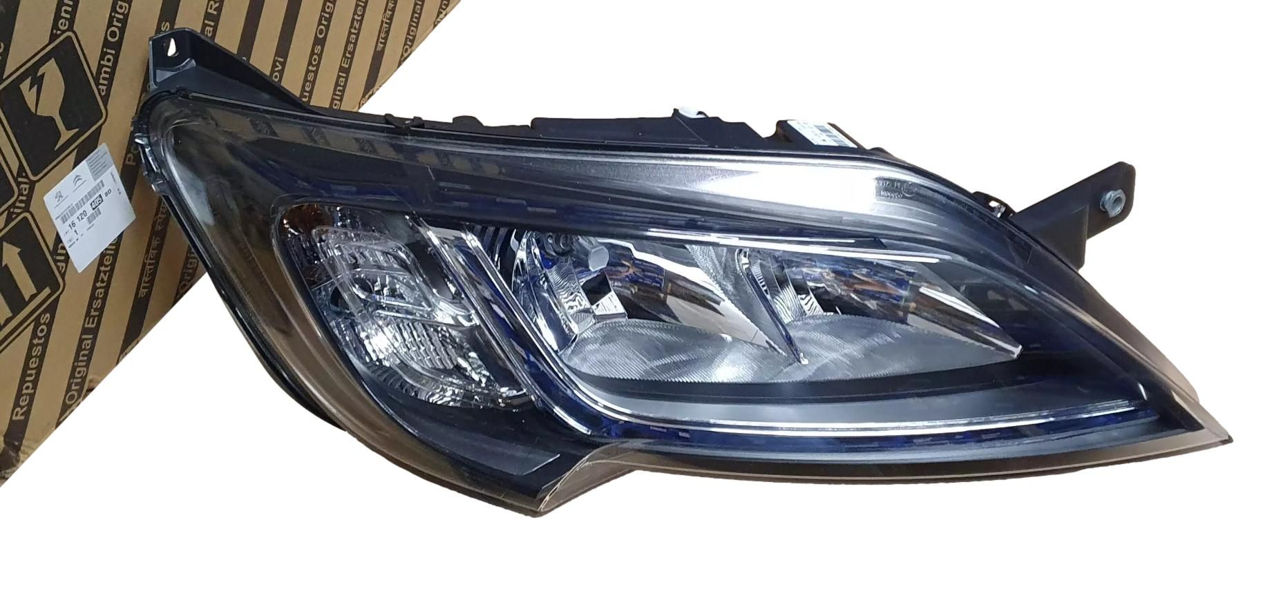 Headlamp Right Original 1612040580 Citroen Peugeot main product photo