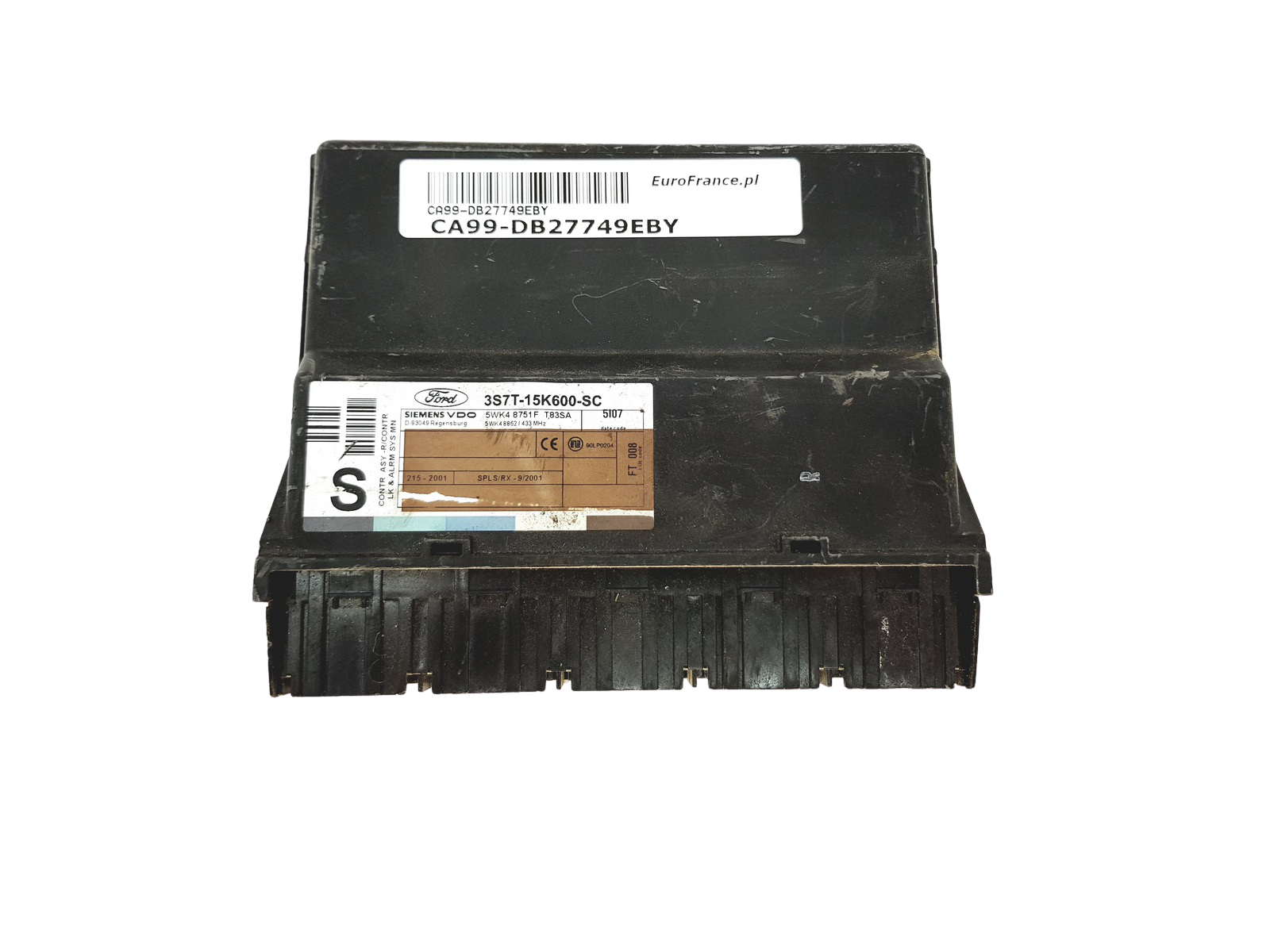 Controller 3S7T-15K600-SC 5WK48751F Ford Siemens main product photo