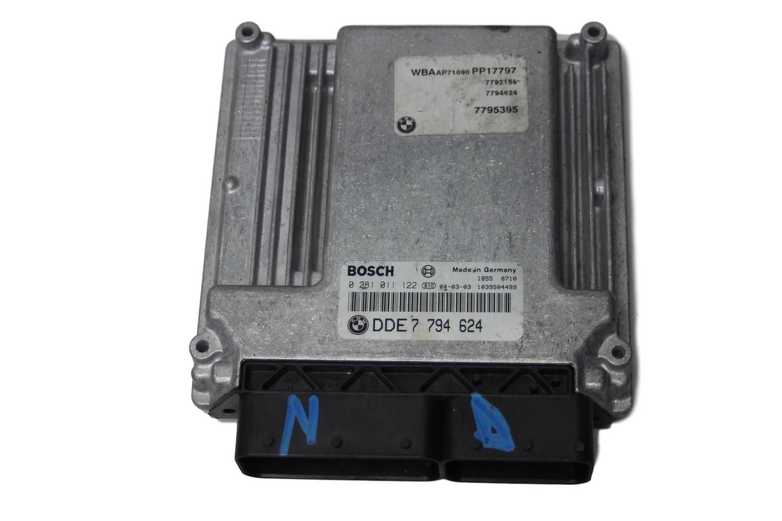 Engine Controller DDE7794624 0281011122 BMW - used