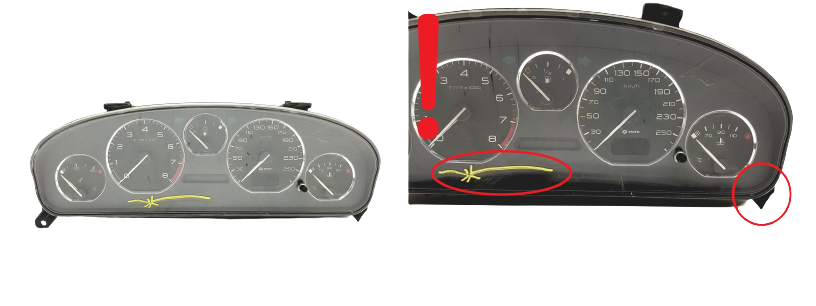 Speedometer/Instrument Cluster Peugeot 406 21616645-0 7094 main product photo