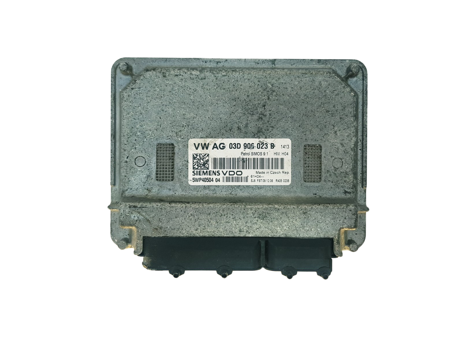 Controller 03D906023B 5WP40504 04 VW Seat Siemens 32455 main product photo