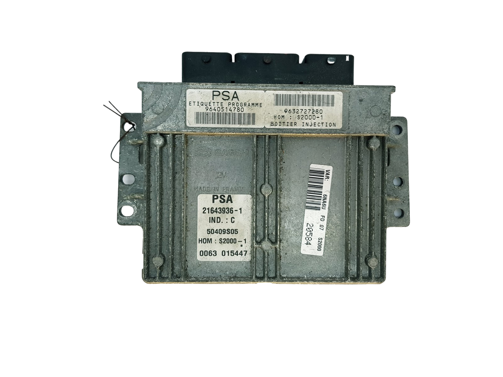 Controller 9640514780 9632727280 21643936-1 PSA Sagem 32681 main product photo