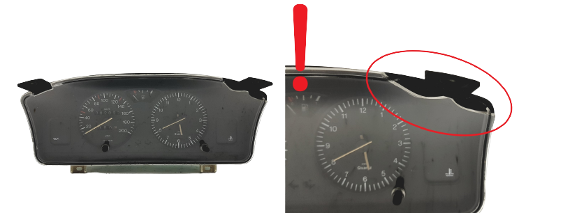 Speedometer/Instrument Cluster Citroen ZX 88481593 6/35/E1-20K6VD 49714 main product photo