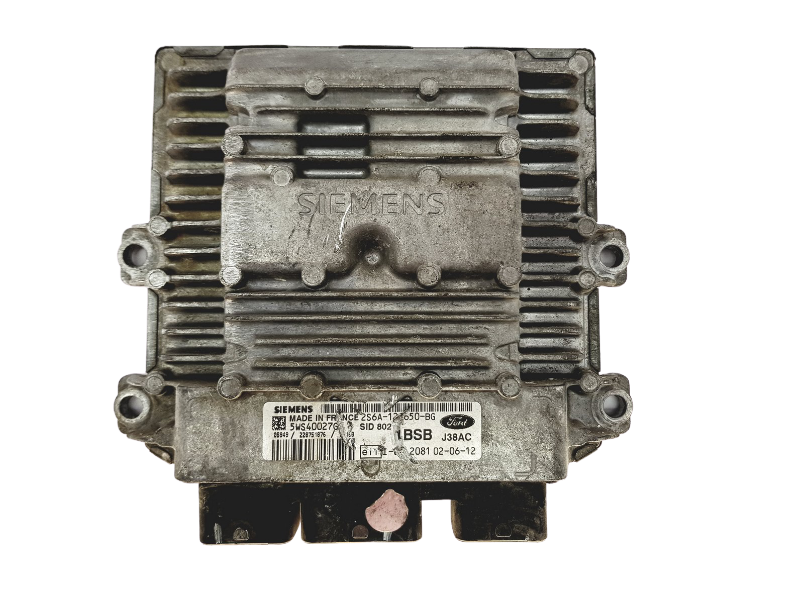 Controller 2S6A-12A650-BG 5WS40027G-T SID 802 Ford Siemens 28390 main product photo