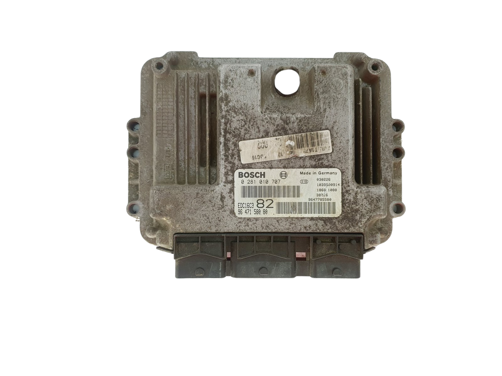Controller 0281010707 9647158080 9647785580 PSA Bosch 39843 main product photo