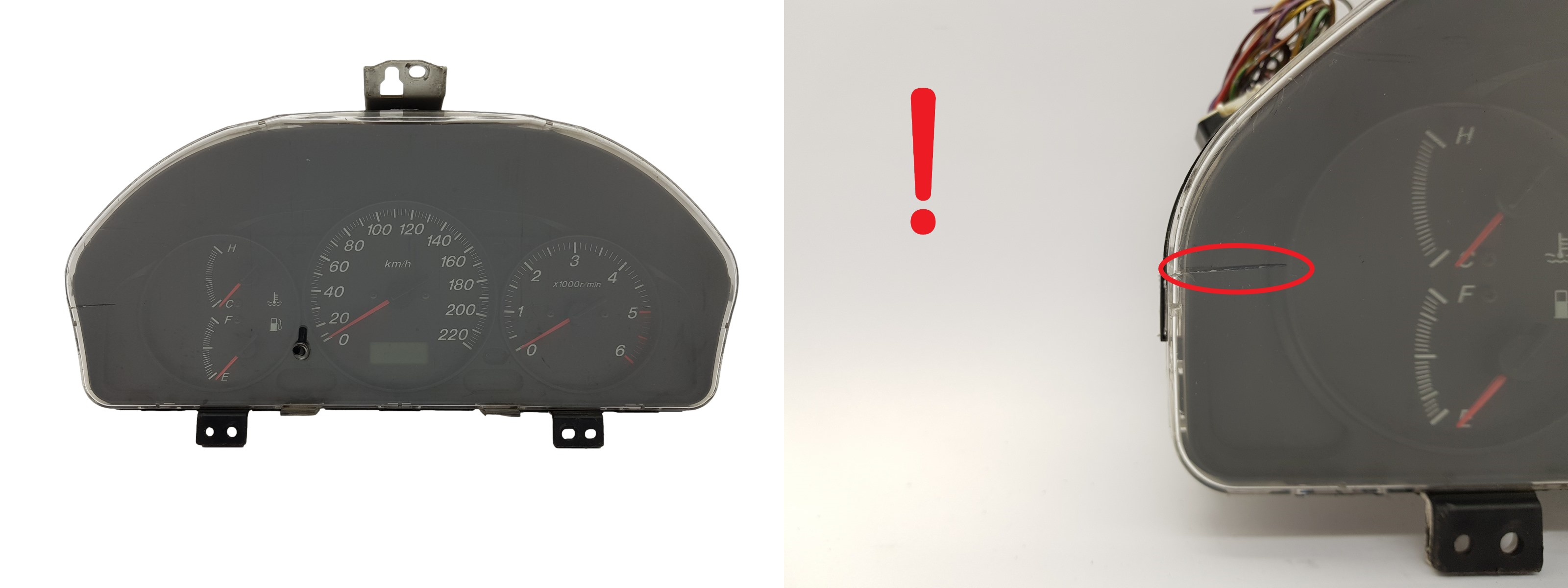 Speedometer/Instrument Cluster Mazda Premacy WHCB16C 2663 main product photo