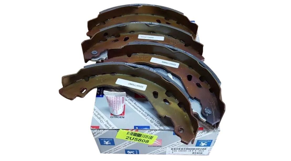 Brake Shoes Original 1606631180 Citroen Peugeot main product photo