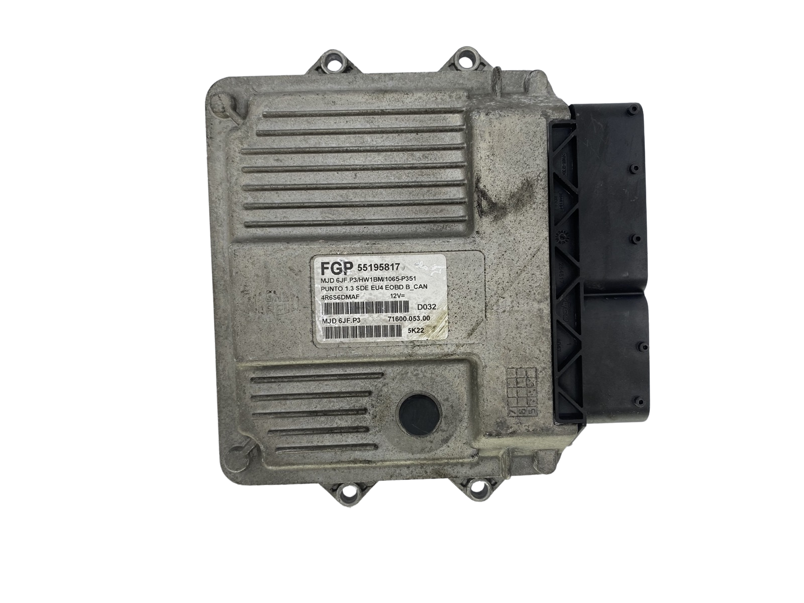 Controller FGP 6JF.P3 55195817 71600.053.00 Fiat Magneti Marelli 52920 main product photo