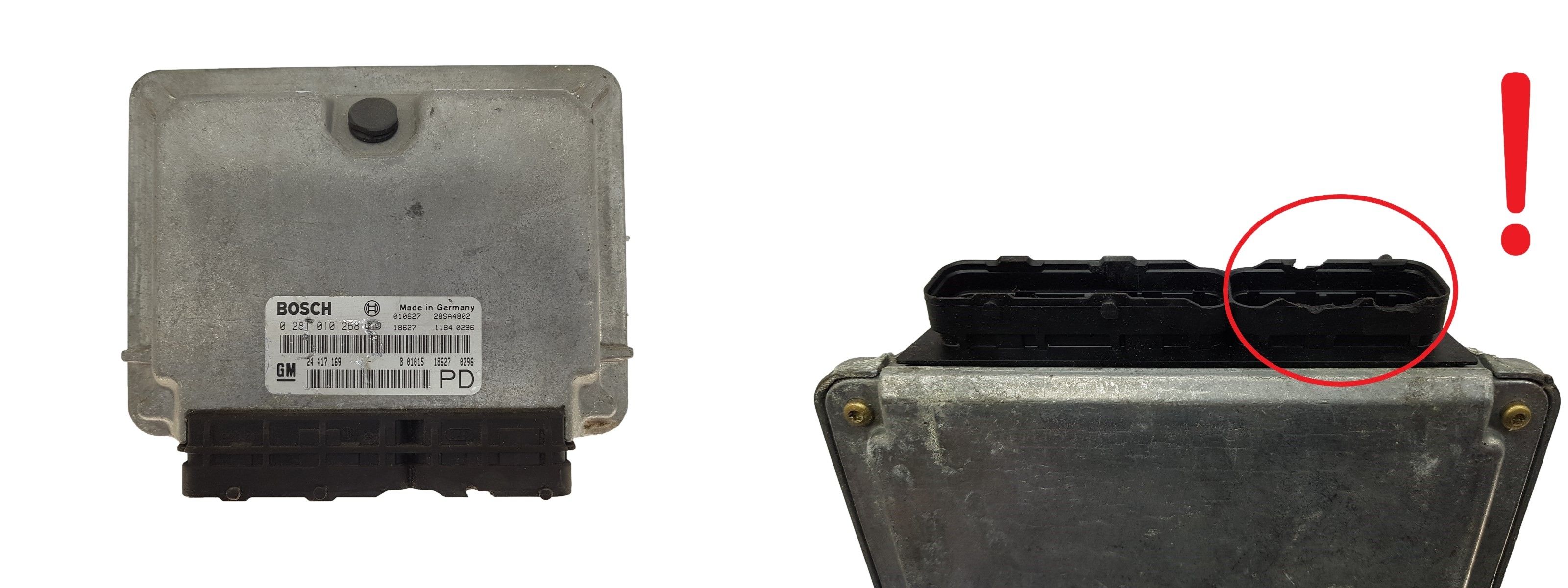 Controller Opel 24417169 0281010268 Bosch GM 13803 main product photo