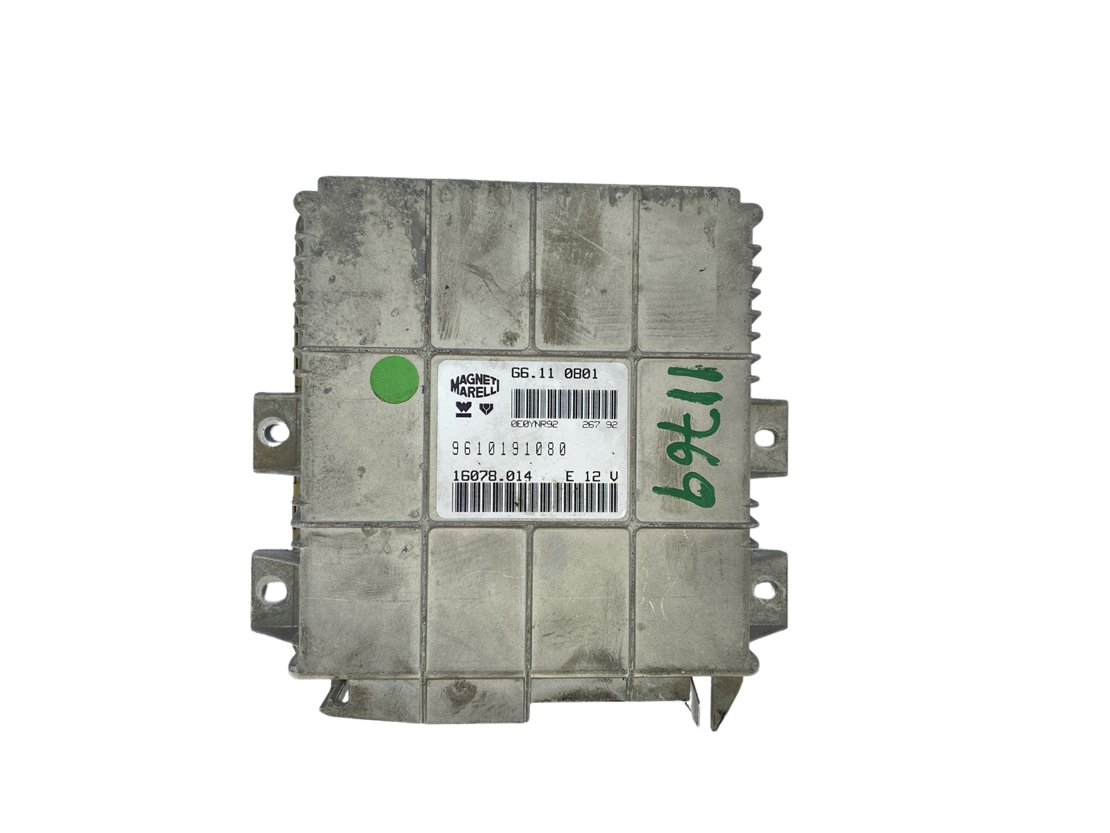 Controller 9610191080 G6.11 0B01 16078.014 PSA Magneti Marelli 60259 main product photo
