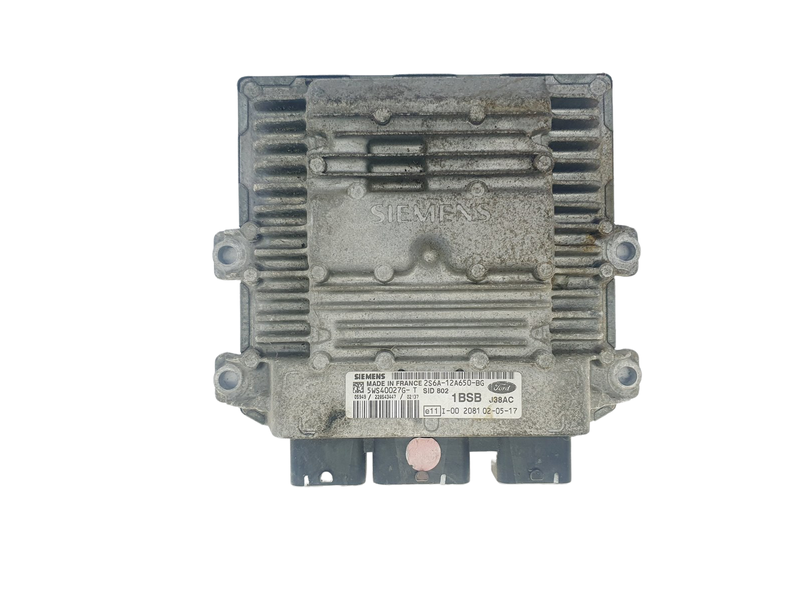 Controller 2S6A-12A650-BG 5WS40027G-T SID 802 Ford Siemens 41163 main product photo