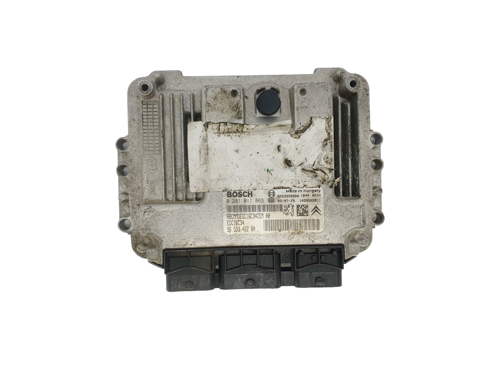 Controller 0281011863 9659342280 9653958980 PSA Bosch 43117 main product photo