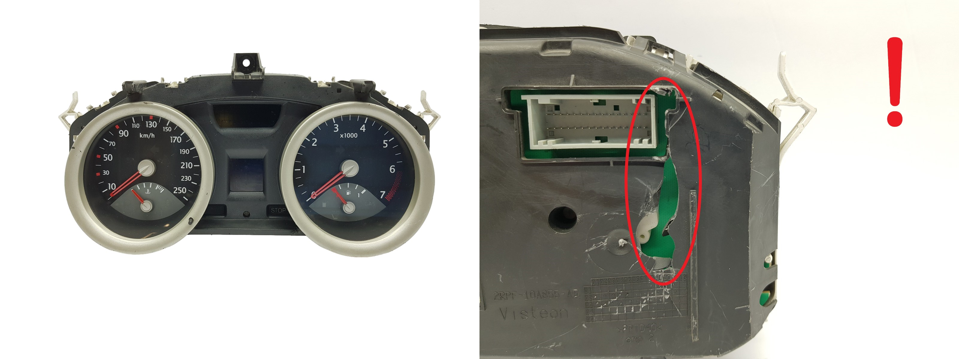 Speedometer/Instrument Cluster Renault Megane 2 8200306556 3086 main product photo