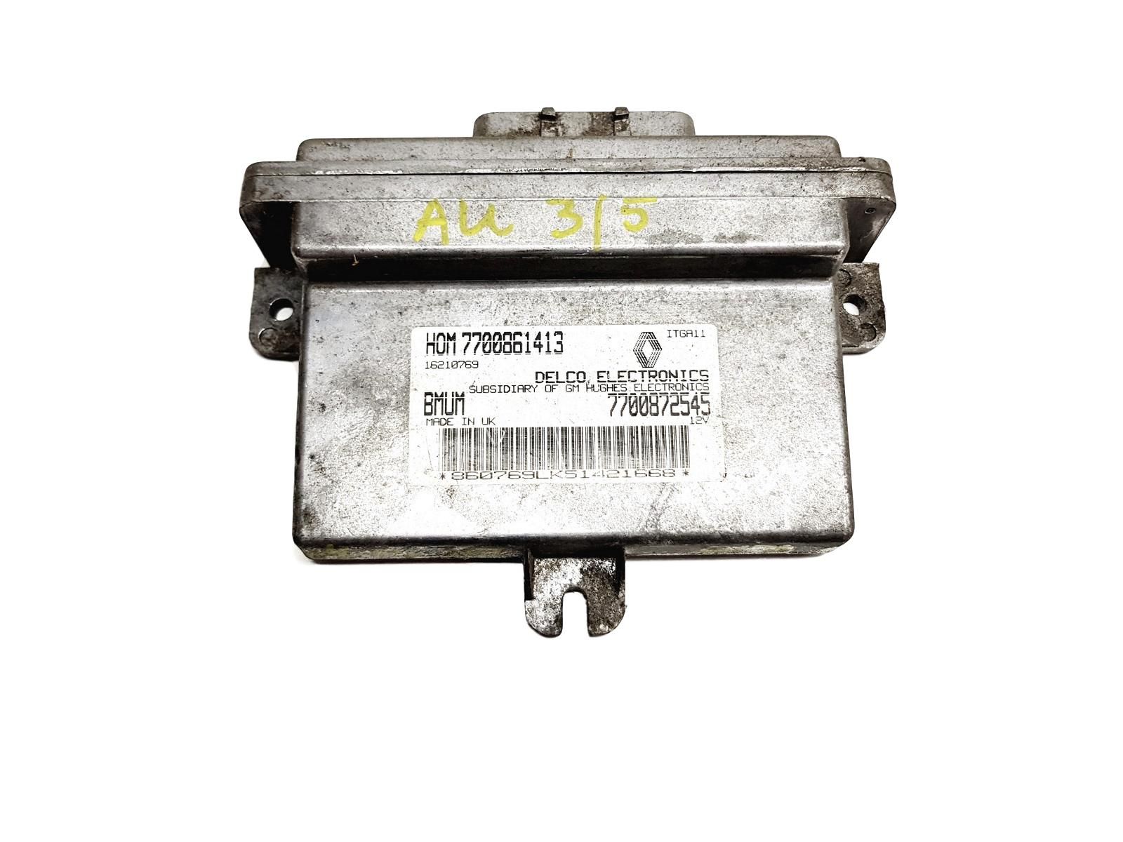 Controller 7700861413 7700872545 16210769 Renault Delco main product photo