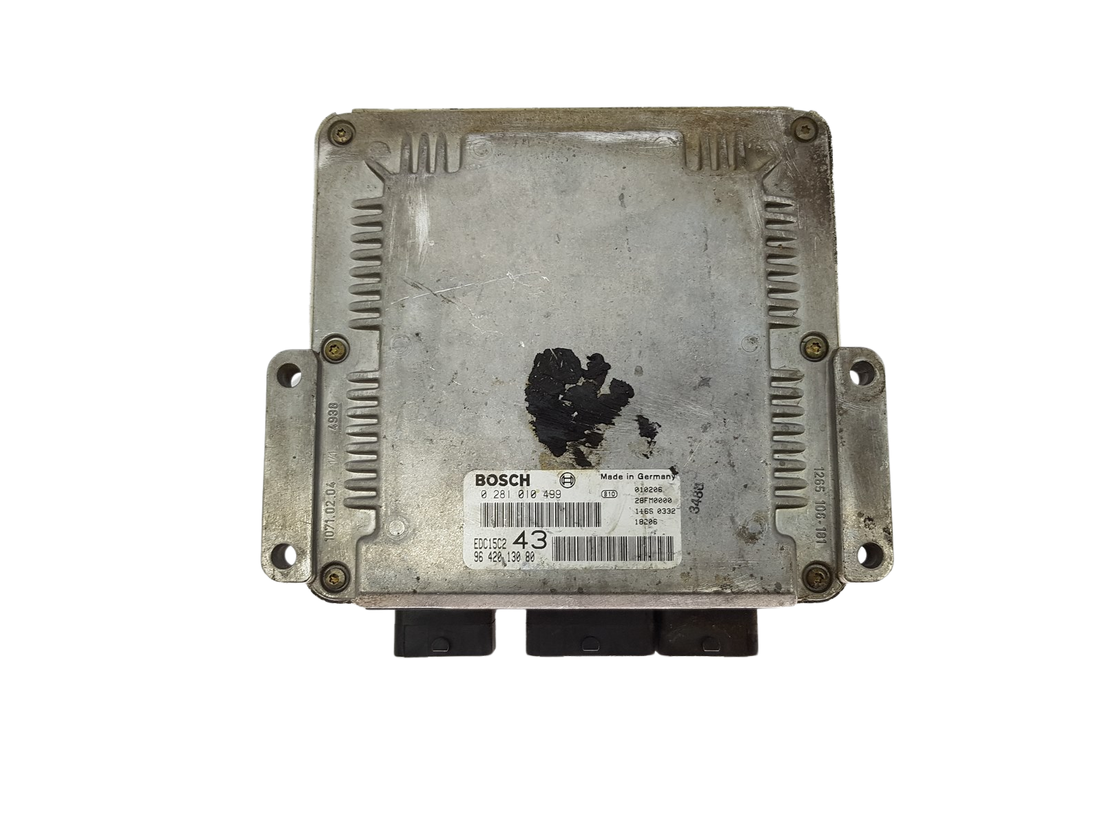 Controller 0281010499 9642013080 PSA Bosch 18700 main product photo