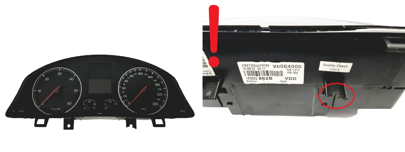 Speedometer/Instrument Cluster VW Golf MK5 1K0920852B 53413 main product photo