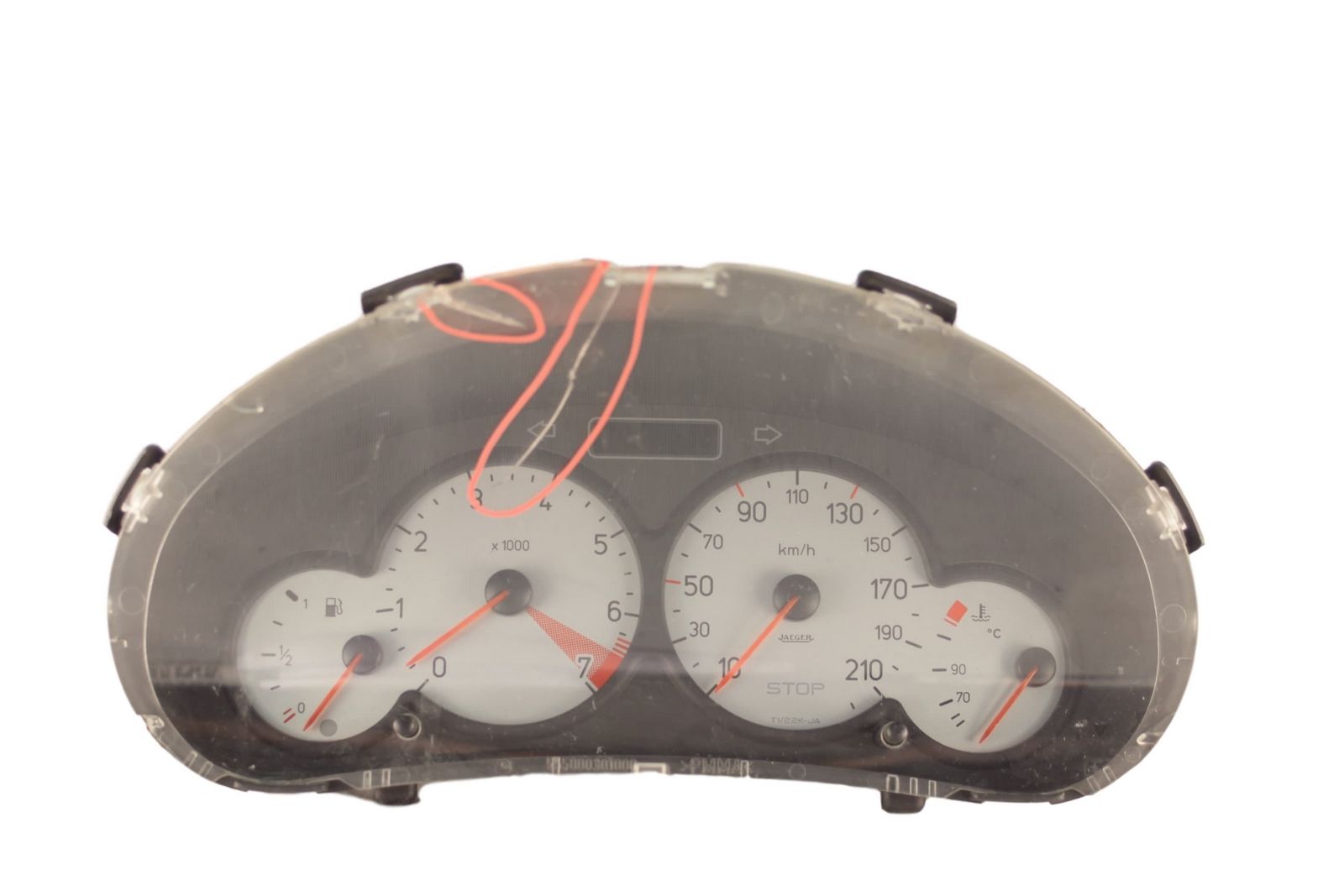 Speedometer/Instrument Cluster Peugeot 206 9656696380 main product photo