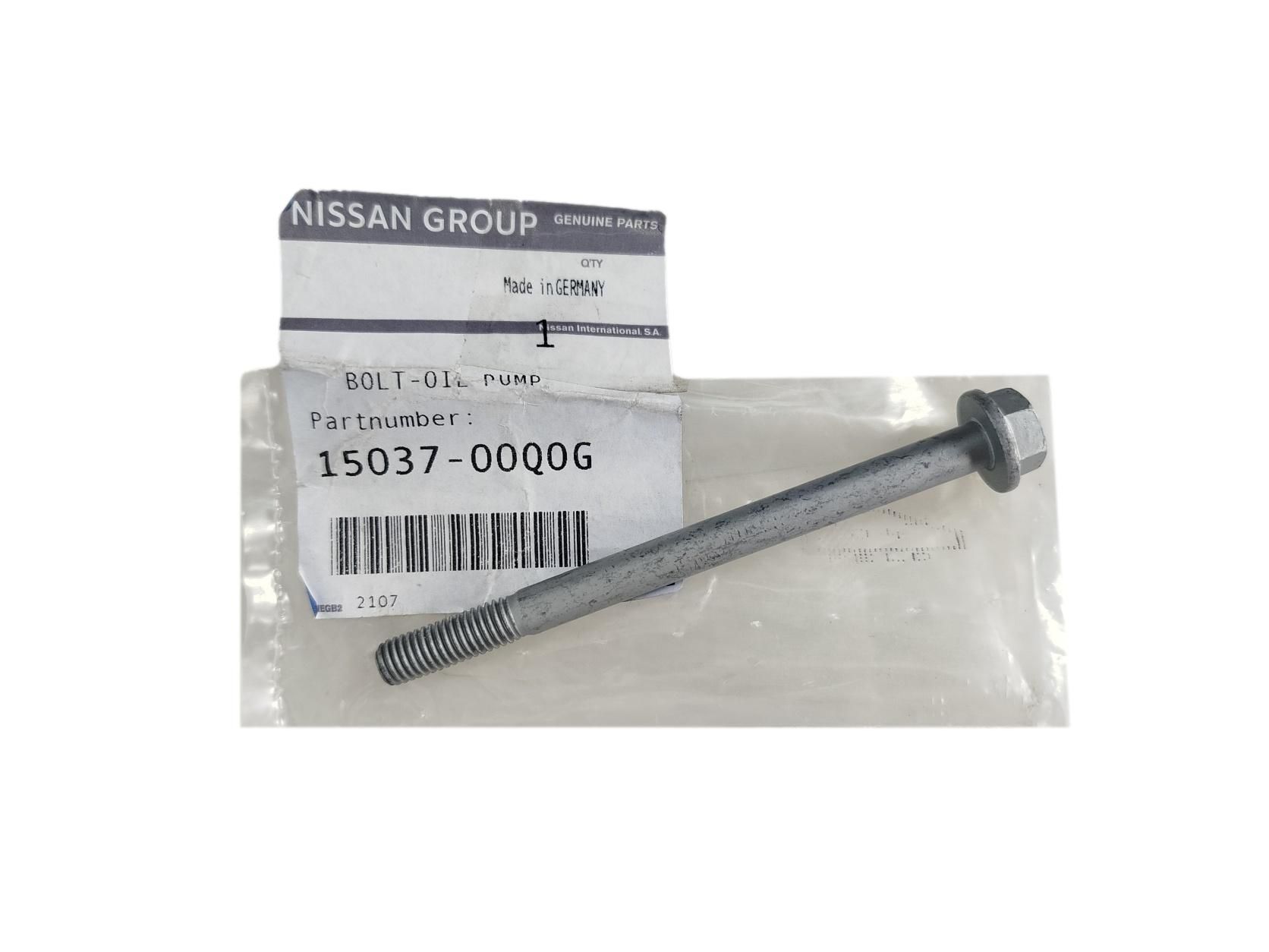 Bolt Original 1503700Q0G 7703102107 Renault Dacia Nissan main product photo