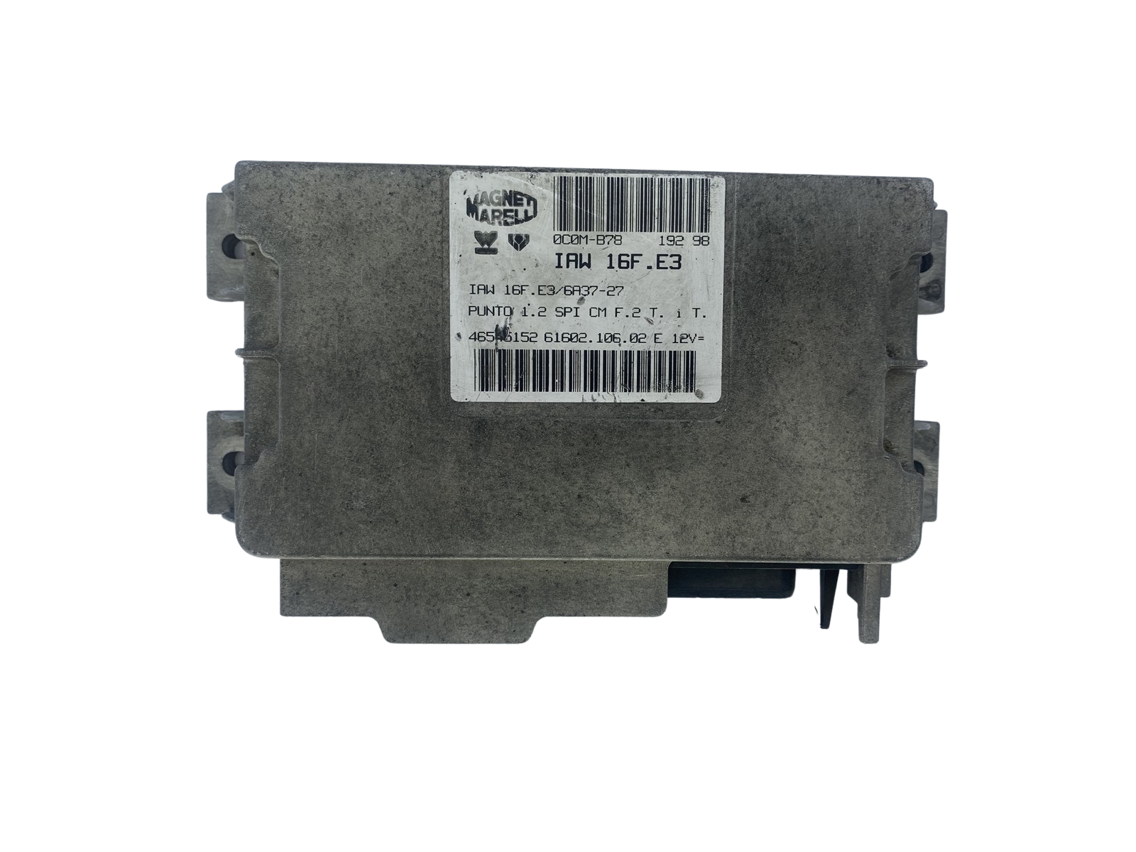 Controller IAW16F.E3 46545152 61602.106.02 Fiat Magneti Marelli 53583 main product photo