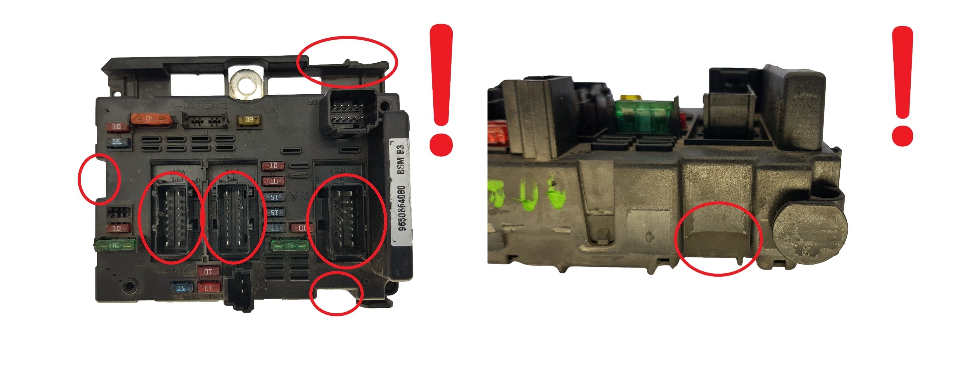 Controller BSM B3 9650664080 PSA Delphi 1706 main product photo