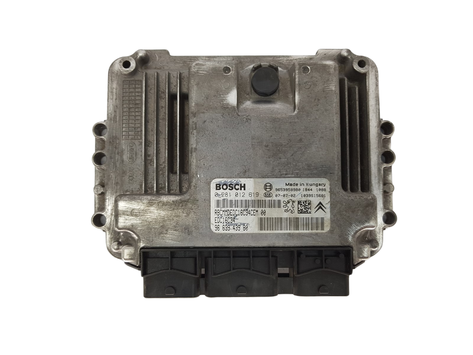 Controller 0281012619 9663943980 9653958980 PSA Bosch 3456 main product photo