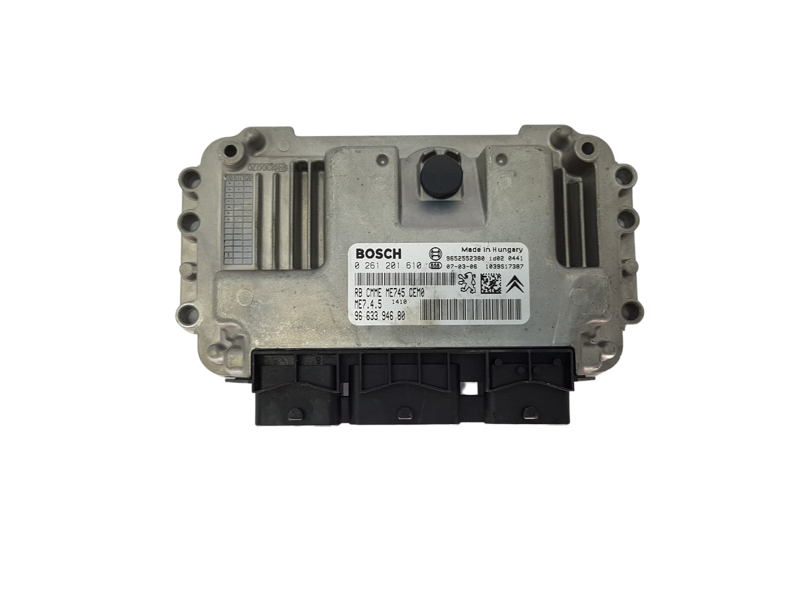 Controller 9652552380 9663394680 0261201610 PSA Bosch main product photo