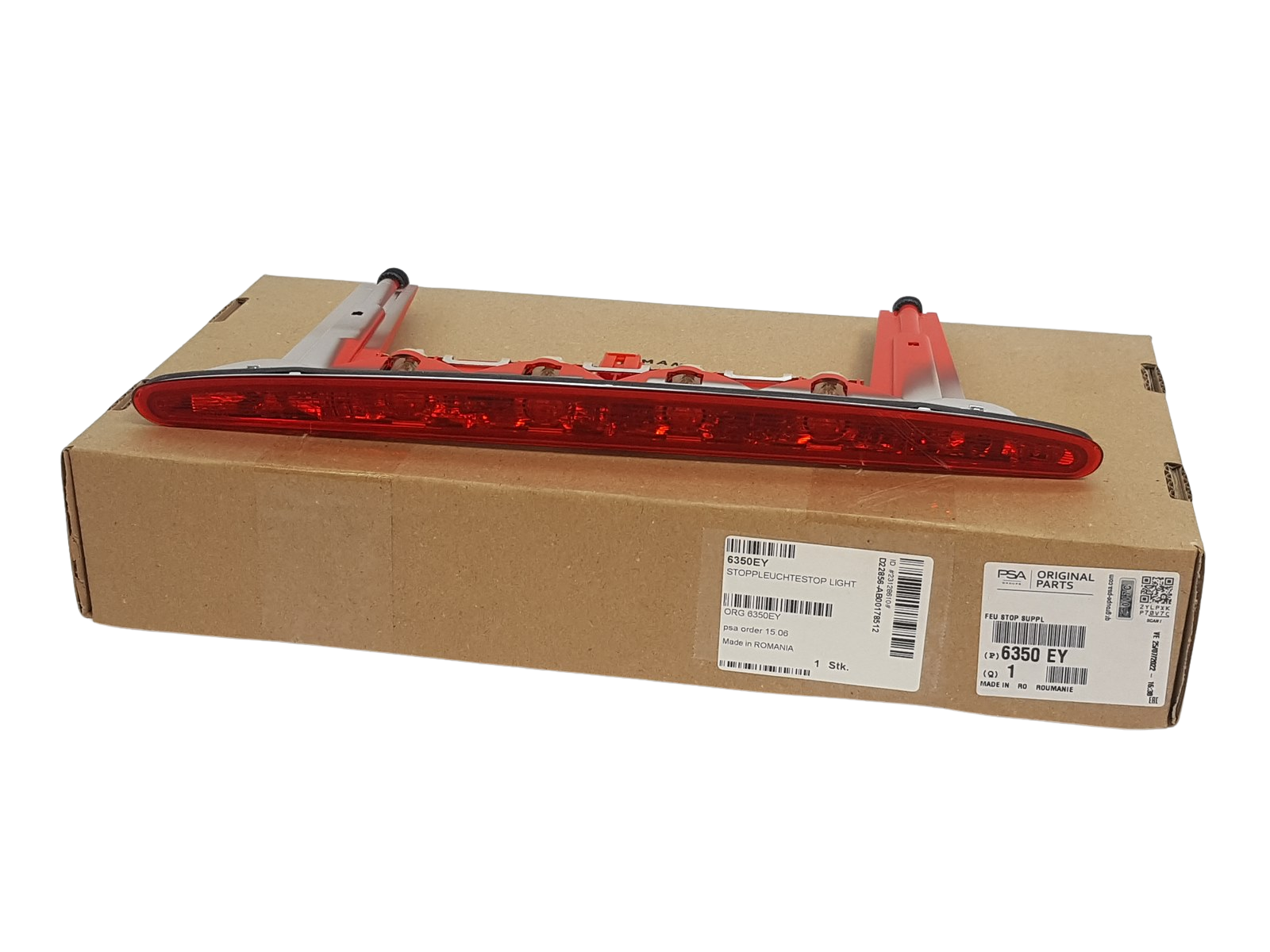 Stop Lamp New Original Peugeot 308 6350EY 6350.EY main product photo