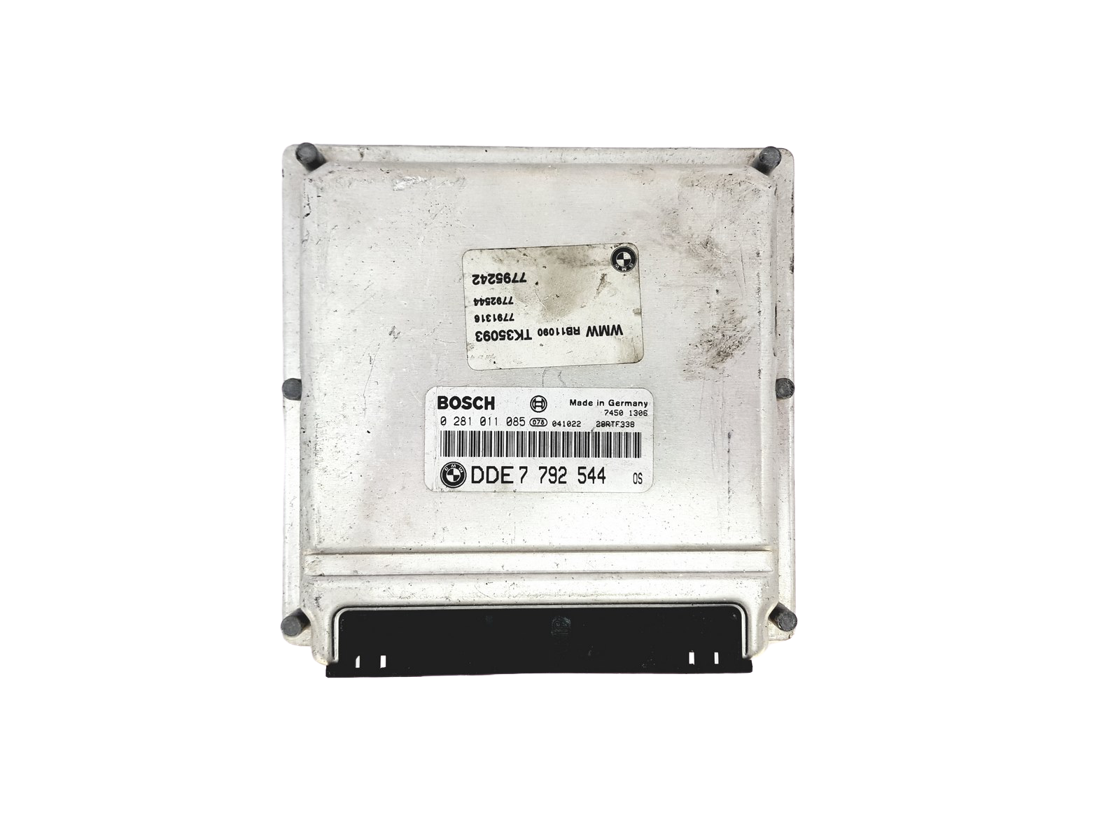 Engine Controller BMW 7792544 0281011085 Bosch 25436 main product photo