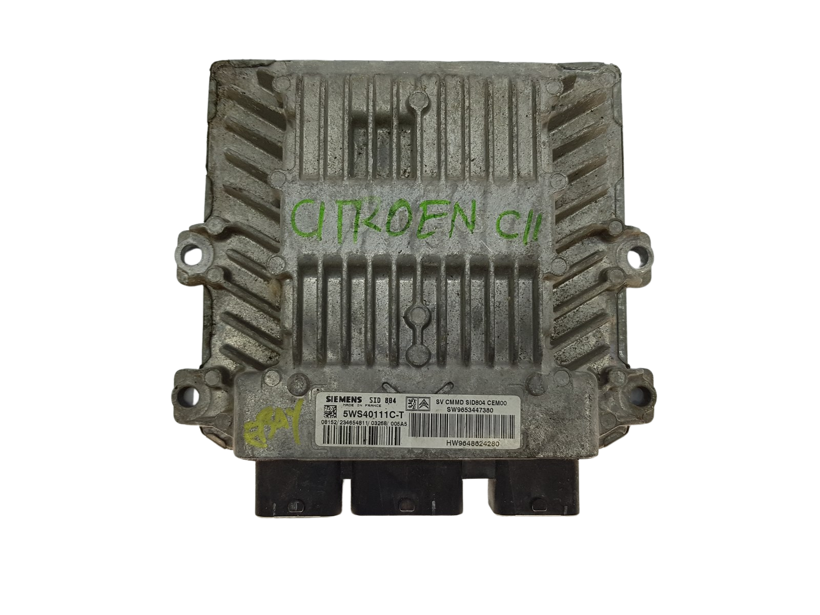 Controller 9653447380 9648624280 5WS40111C-T SID804 PSA Siemens 16185 main product photo