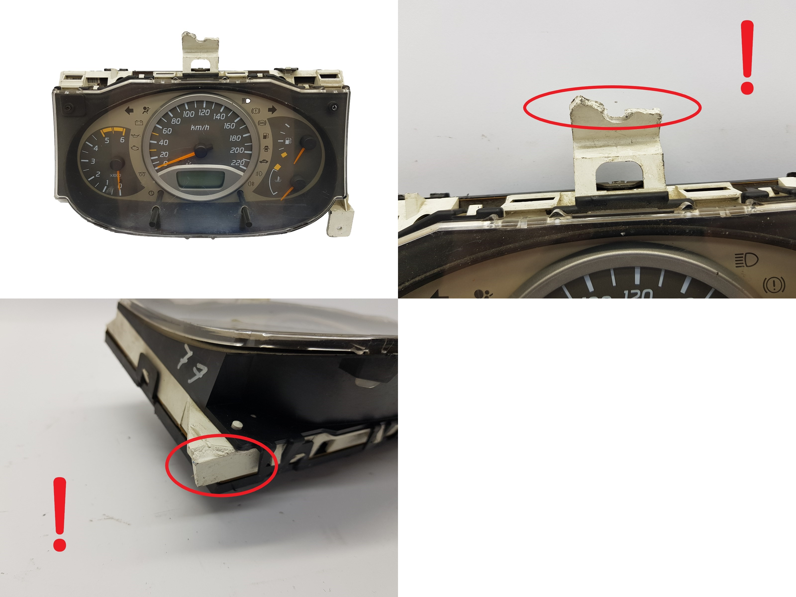 Speedometer/Instrument Cluster Nissan Almera Tino BU071 1340 main product photo