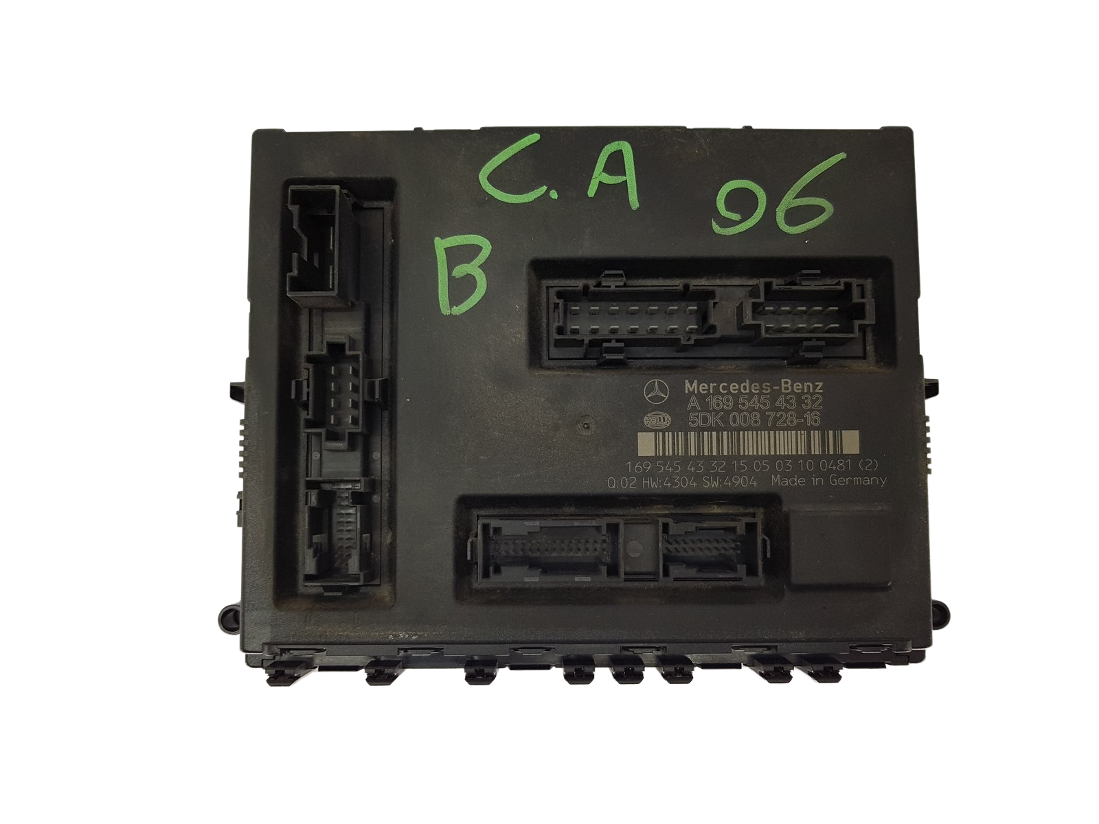 Controller BSI Mercedes A1695454332 5DK008728 Hella 20466 main product photo