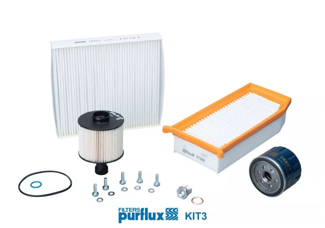 Filter Set For Renault KIT3 8200274858 Purflux main product photo