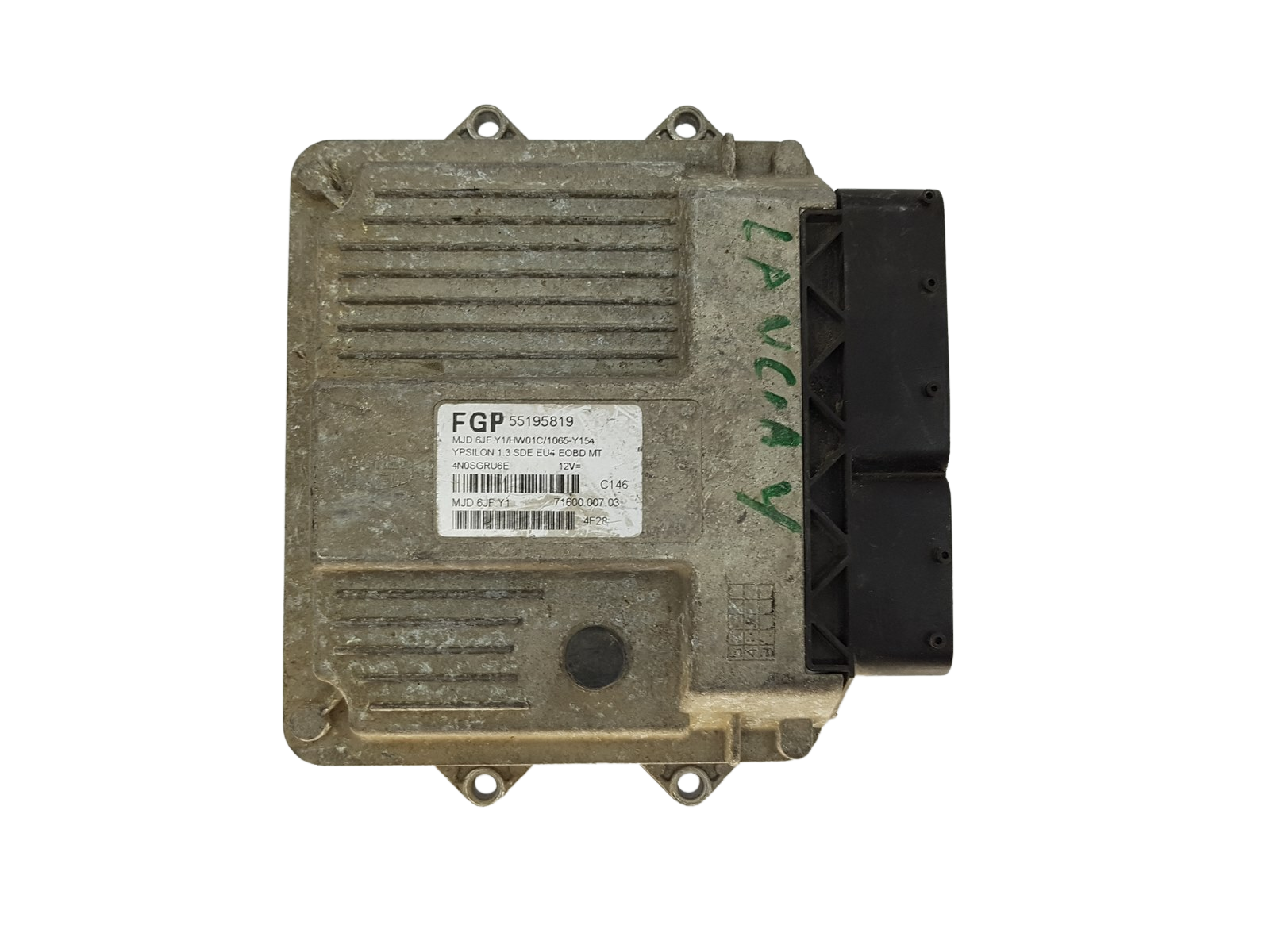 Controller FGP 55195819 MJD6JF.Y1 71600.007.03 Lancia Magneti Marelli 16171 main product photo