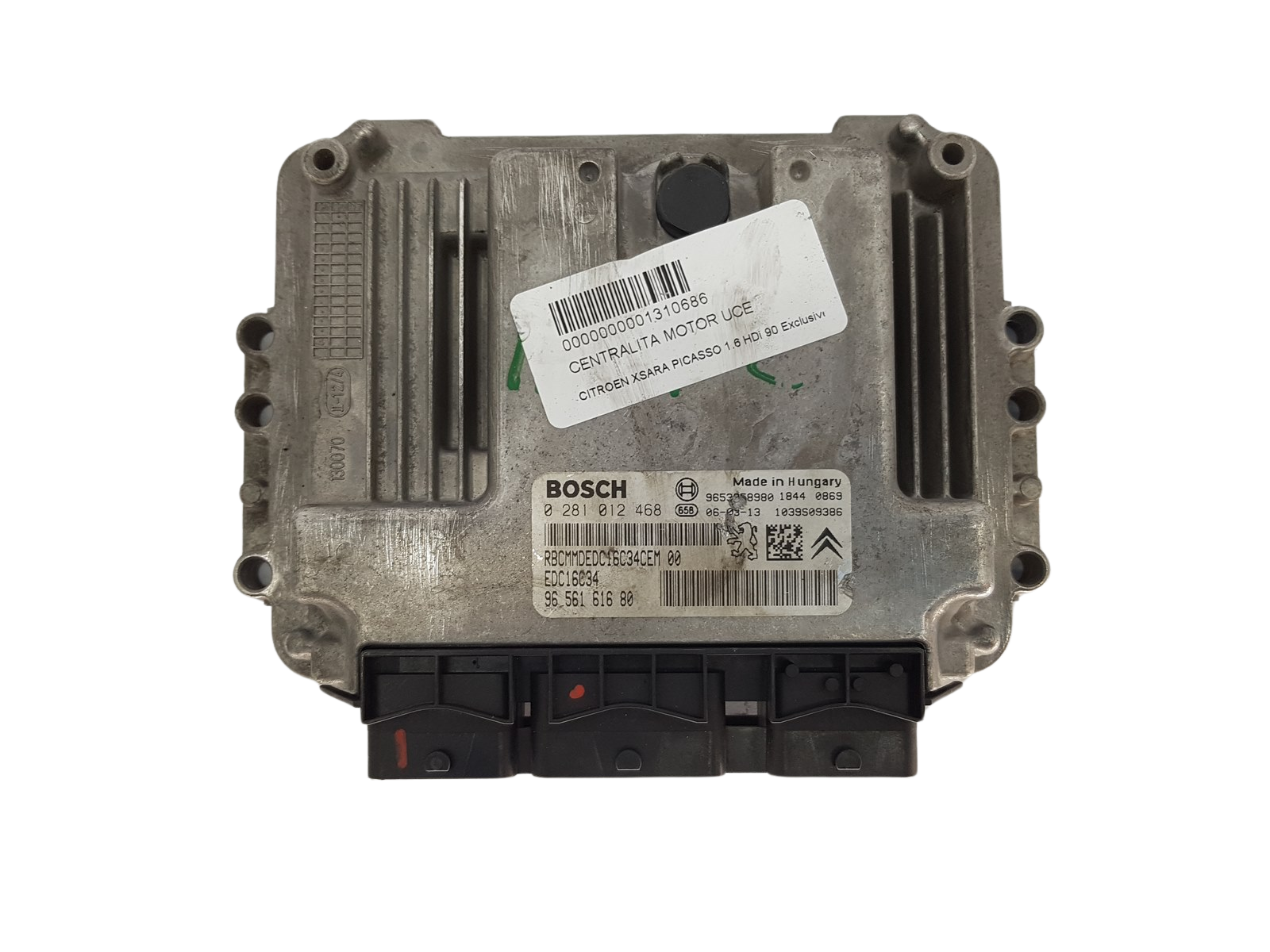 Controller 0281012468 9656161680 9653958980 PSA Bosch 3518 main product photo