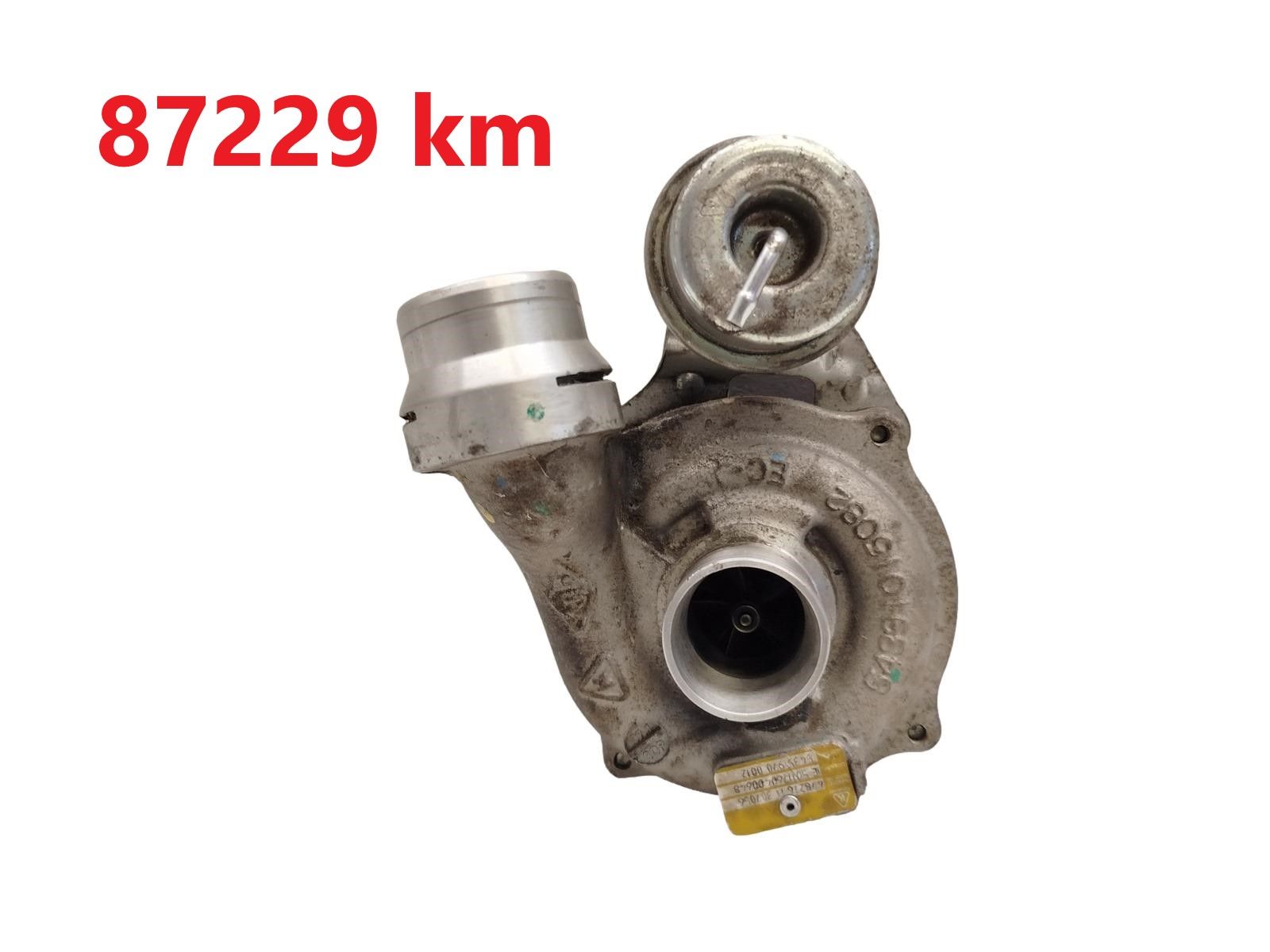 Turbocharger Renault Dacia 1.5 dci 8200478276 478276H307056 87229 km main product photo
