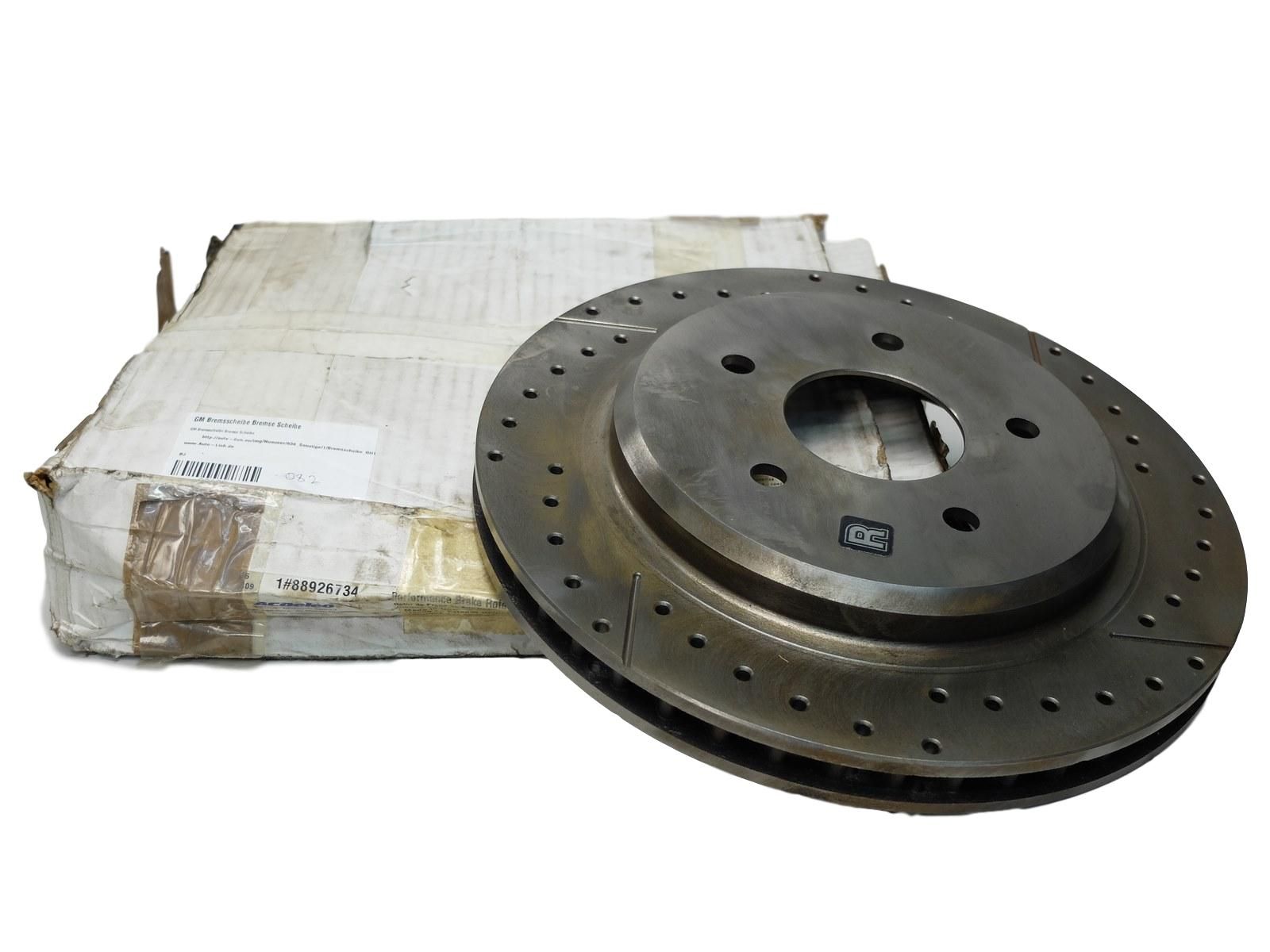 Brake Disc For GM Cadillac 88926734 18A1082 ACDelco main product photo