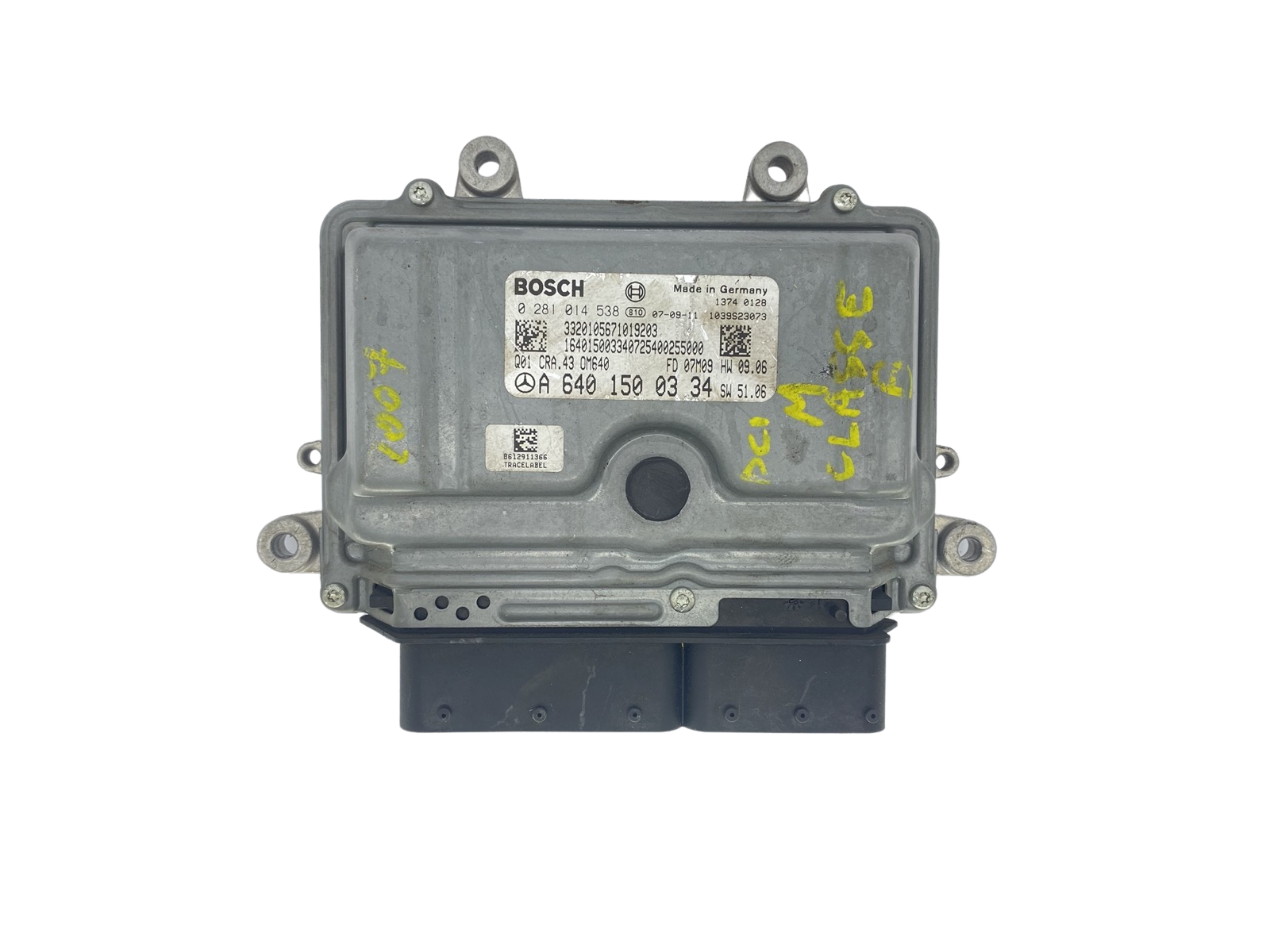 Controller 0281014538 A6401500334 Mercedes Bosch 56478 main product photo